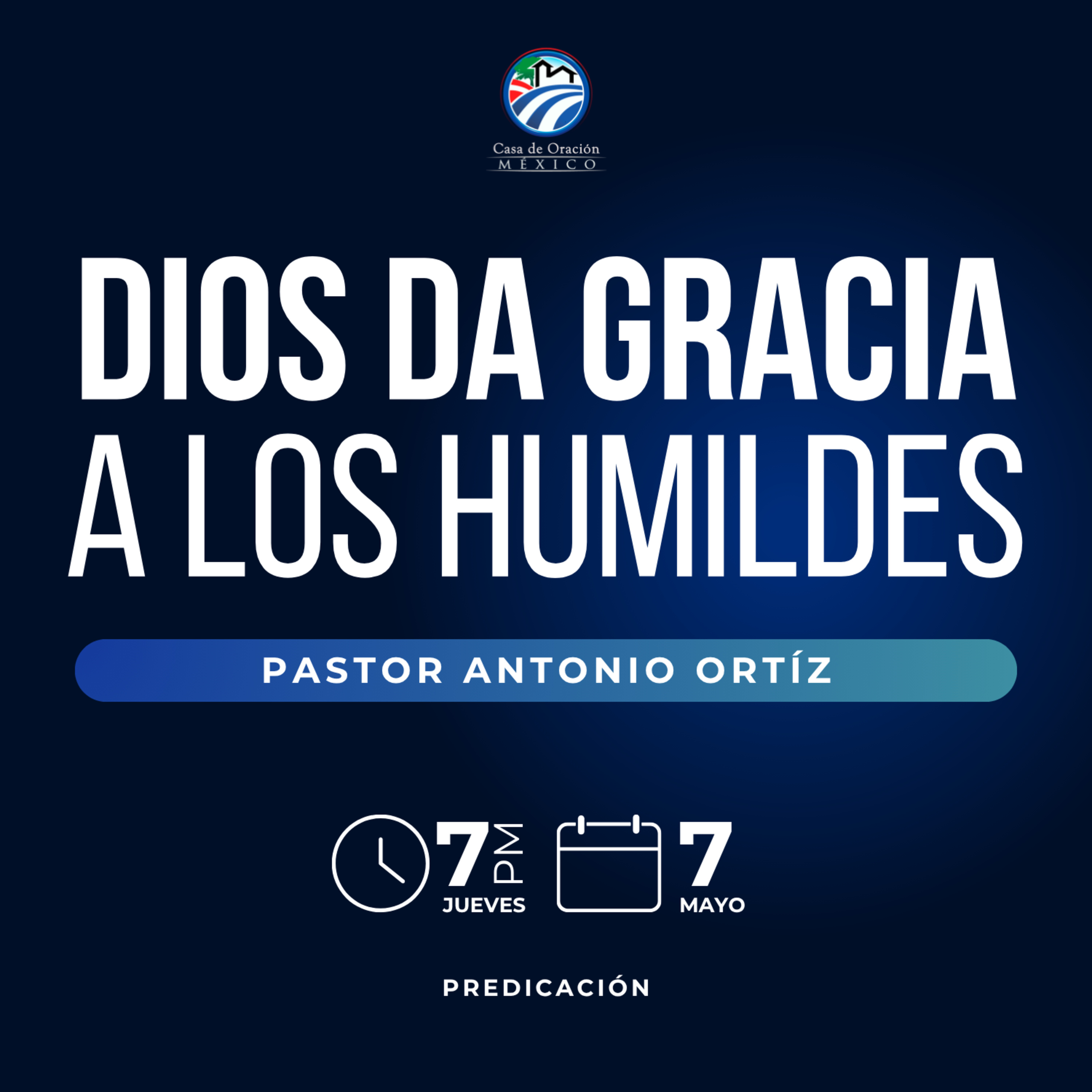 Antonio Ortíz - Dios da gracia a los humildes