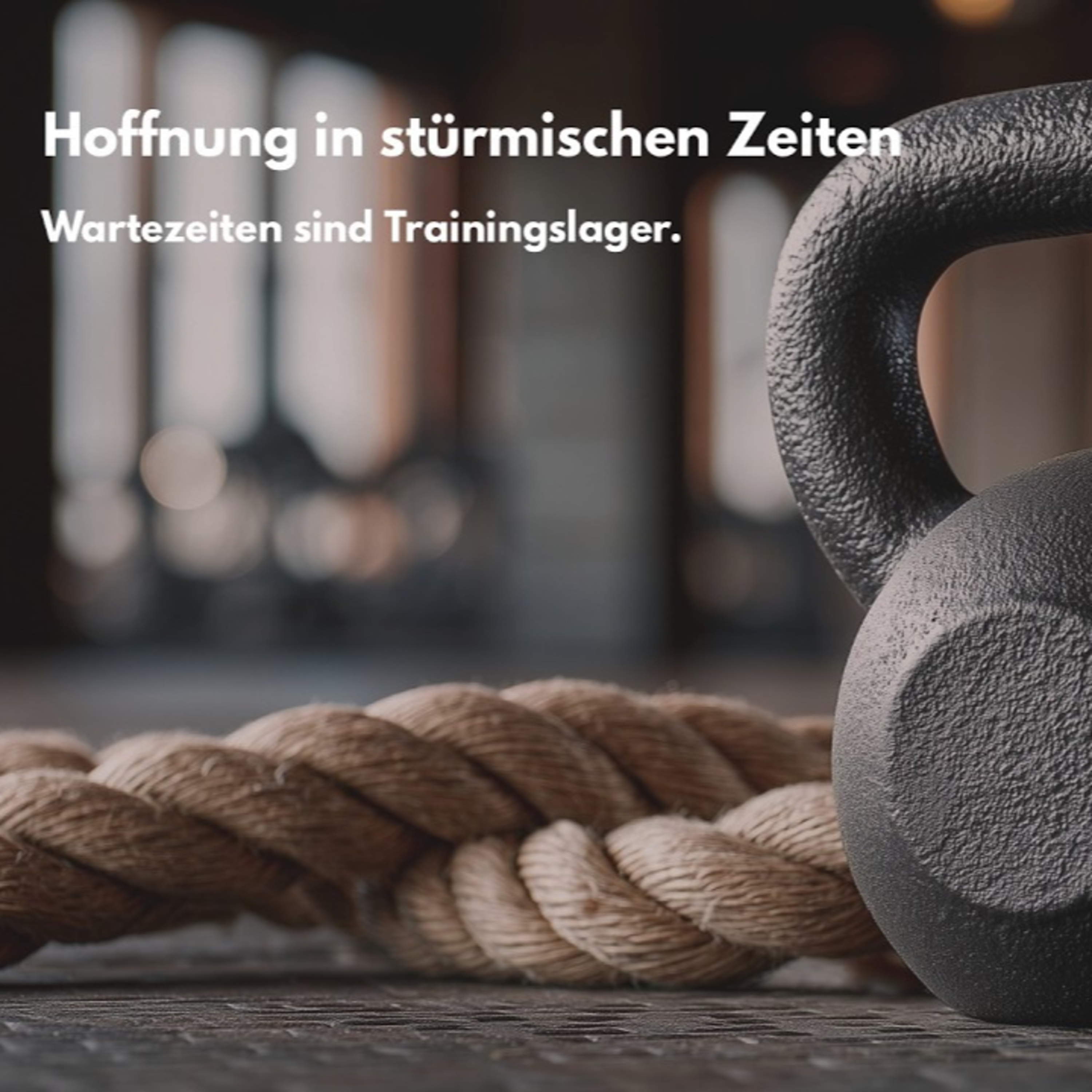 Hoffnung in stürmischen Zeiten. Wartezeiten sind Trainingslager. | 26.04.2026 | Regina Gaßmann episode artwork