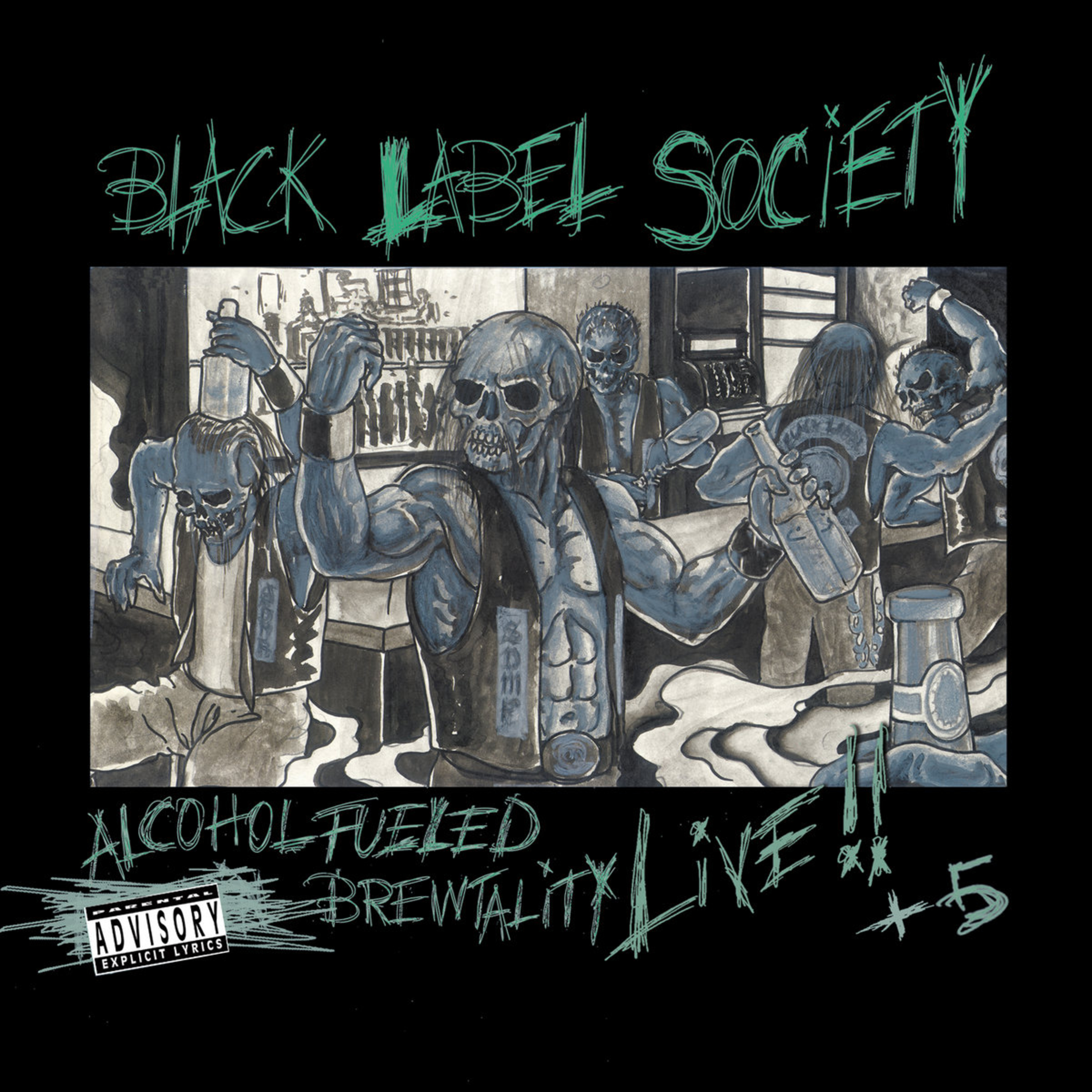 181 - Black Label Society: "Alcohol Fueled Brewtality Live!! + 5" (2001) episode artwork