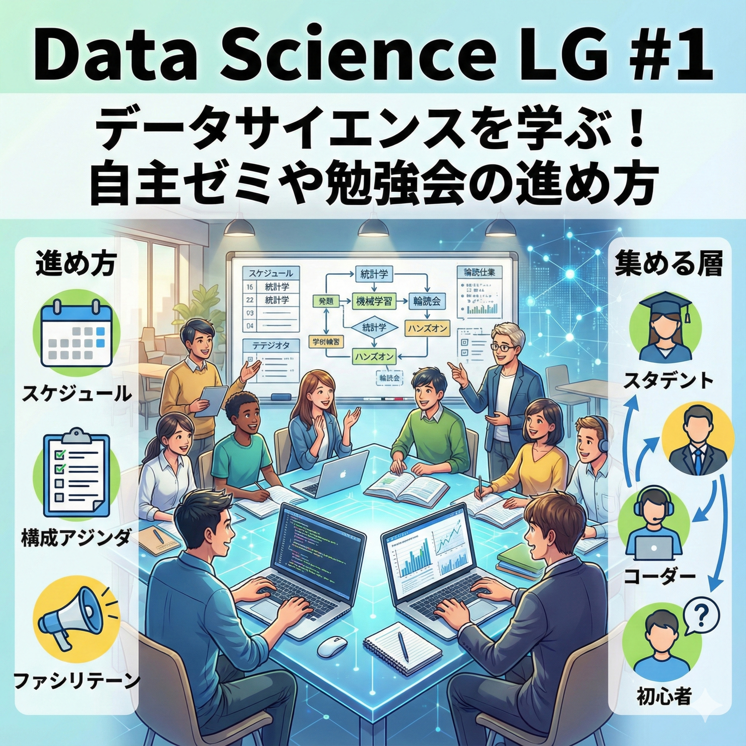 Data Science LG: 学び合う統計とデータサイエンス