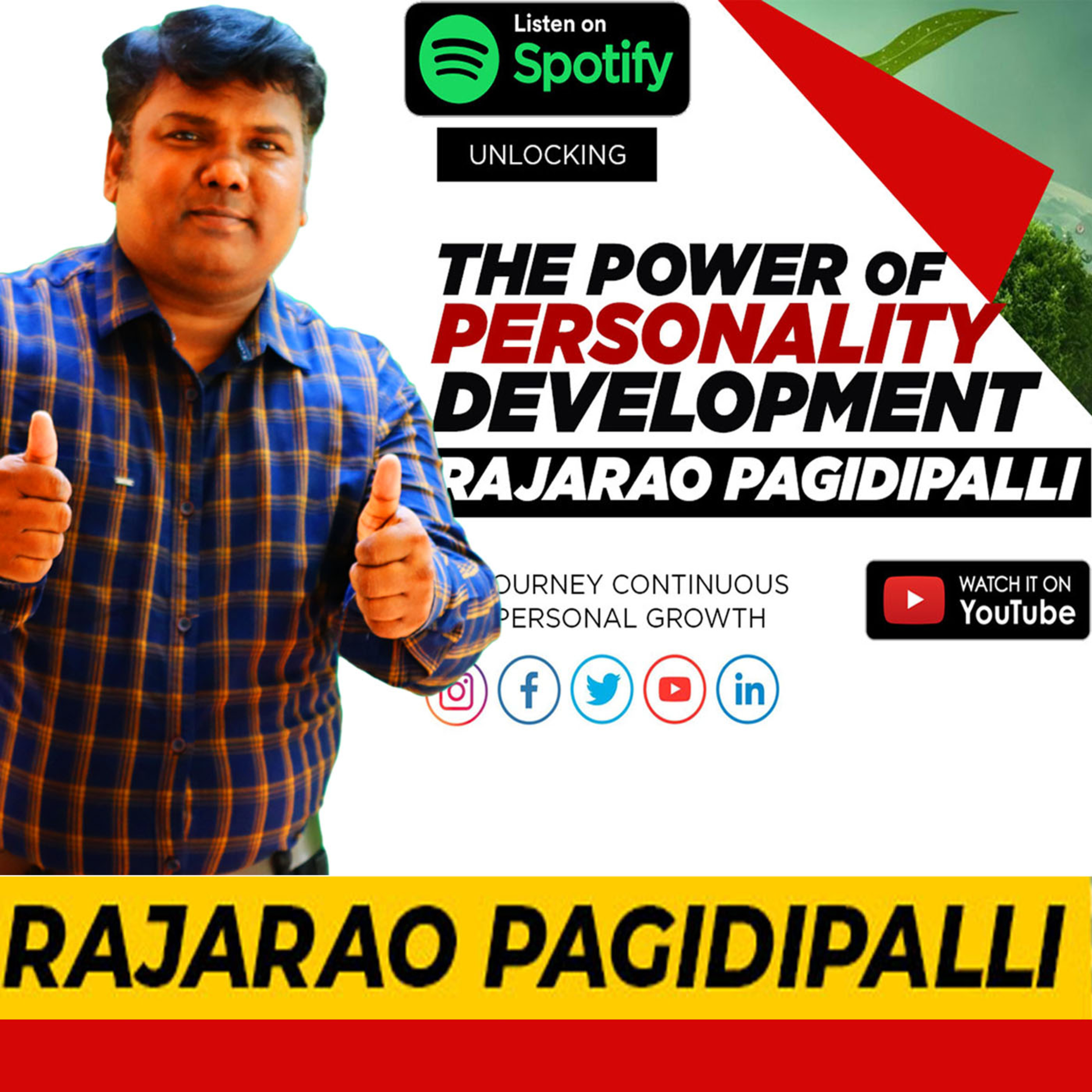 The Power of Personality Development | A Continuous Journey to Personal Growth | RajaRao Pagidipalli episode artwork