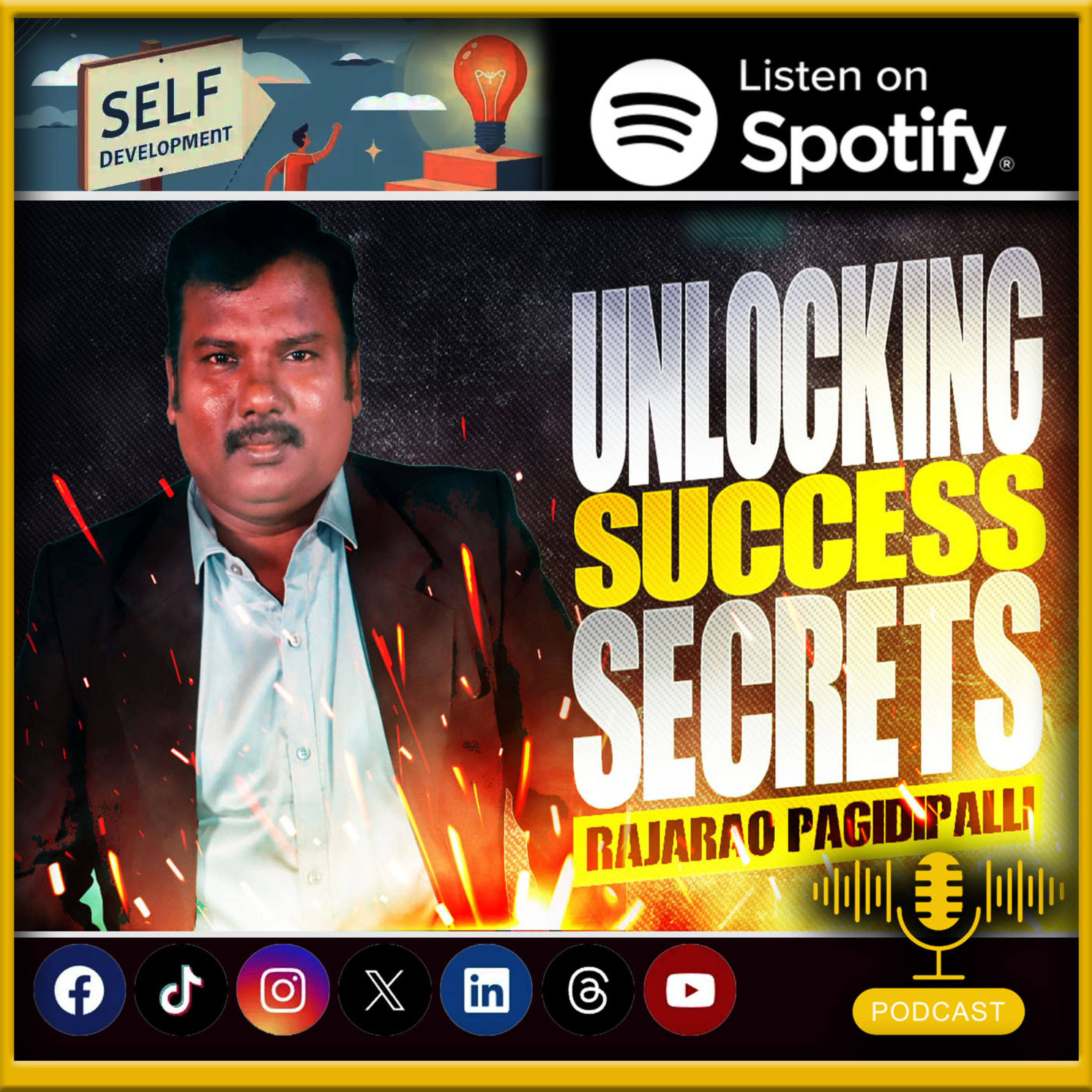 Success: A Journey of Habits and Mindset | Qualities of Successful People | A Motivational Speech by RajaRao Pagidipalli | episode artwork