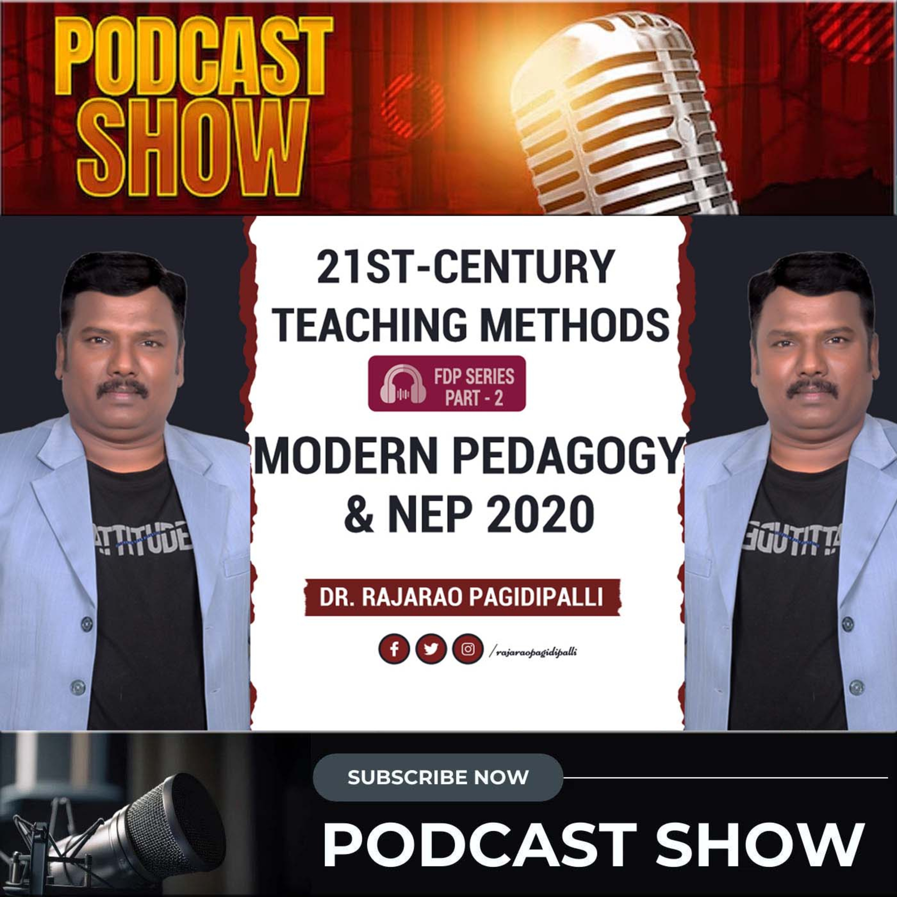 Modern Pedagogy: Teaching Methods for the 21st Century | NEP 2020 | Role of ICT | RajaRao Pagidipalli episode artwork
