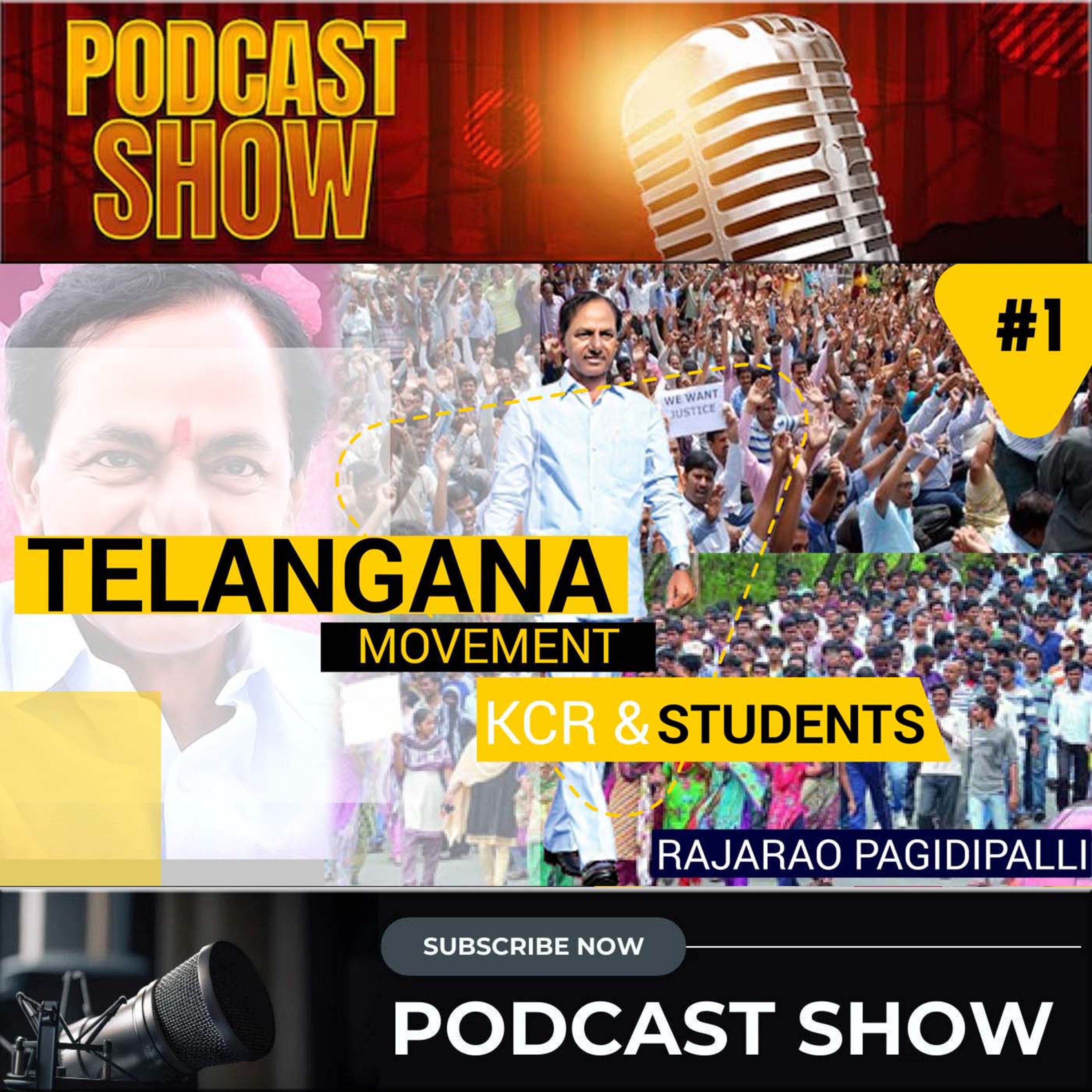 The Making of Telangana | KCR's Leadership | A Story of Students Sacrifice | Lessons from History episode artwork
