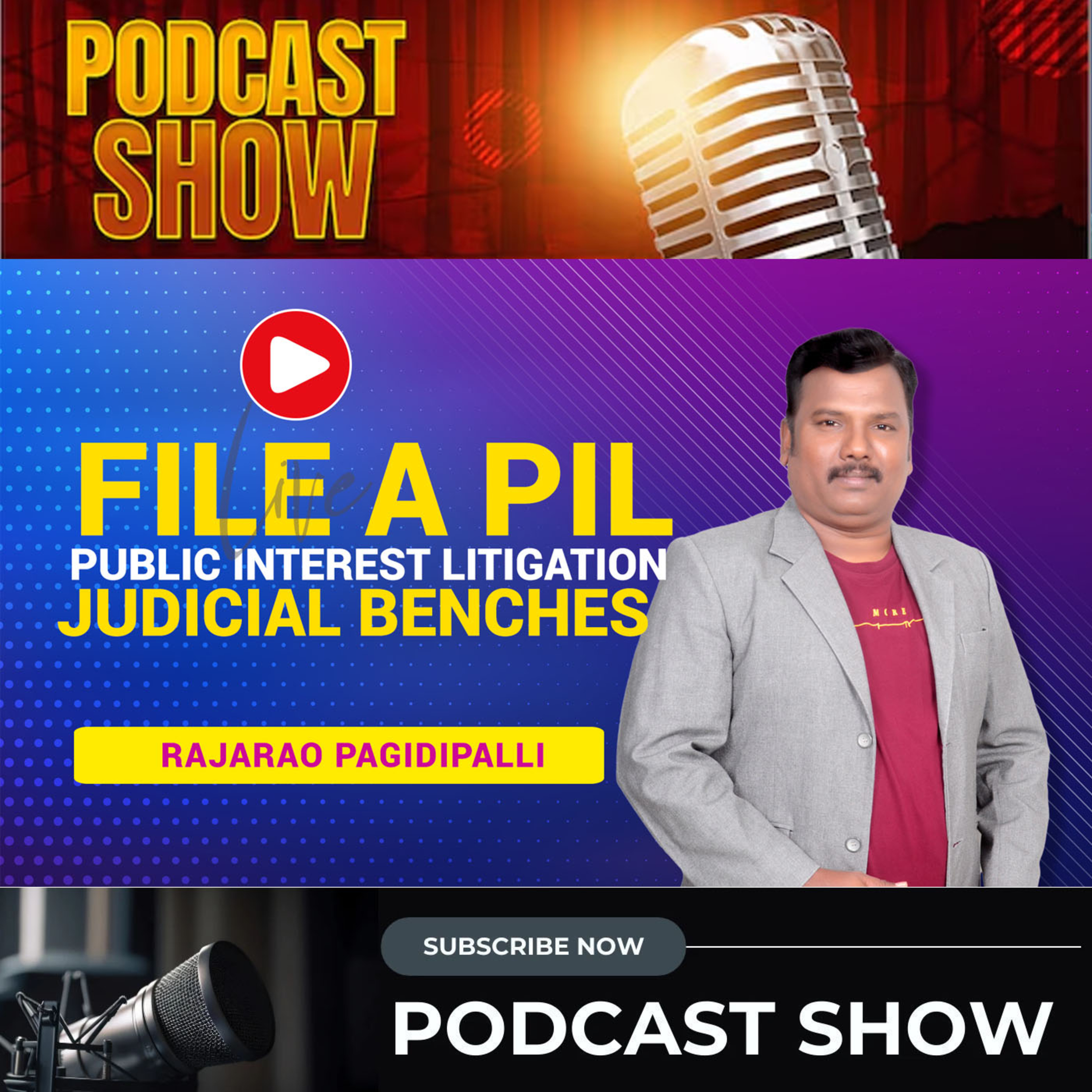 Supreme Court for the People || Public Interest Litigation (PIL) || The Role of Judicial Benches || RajaRao Pagidipalli episode artwork