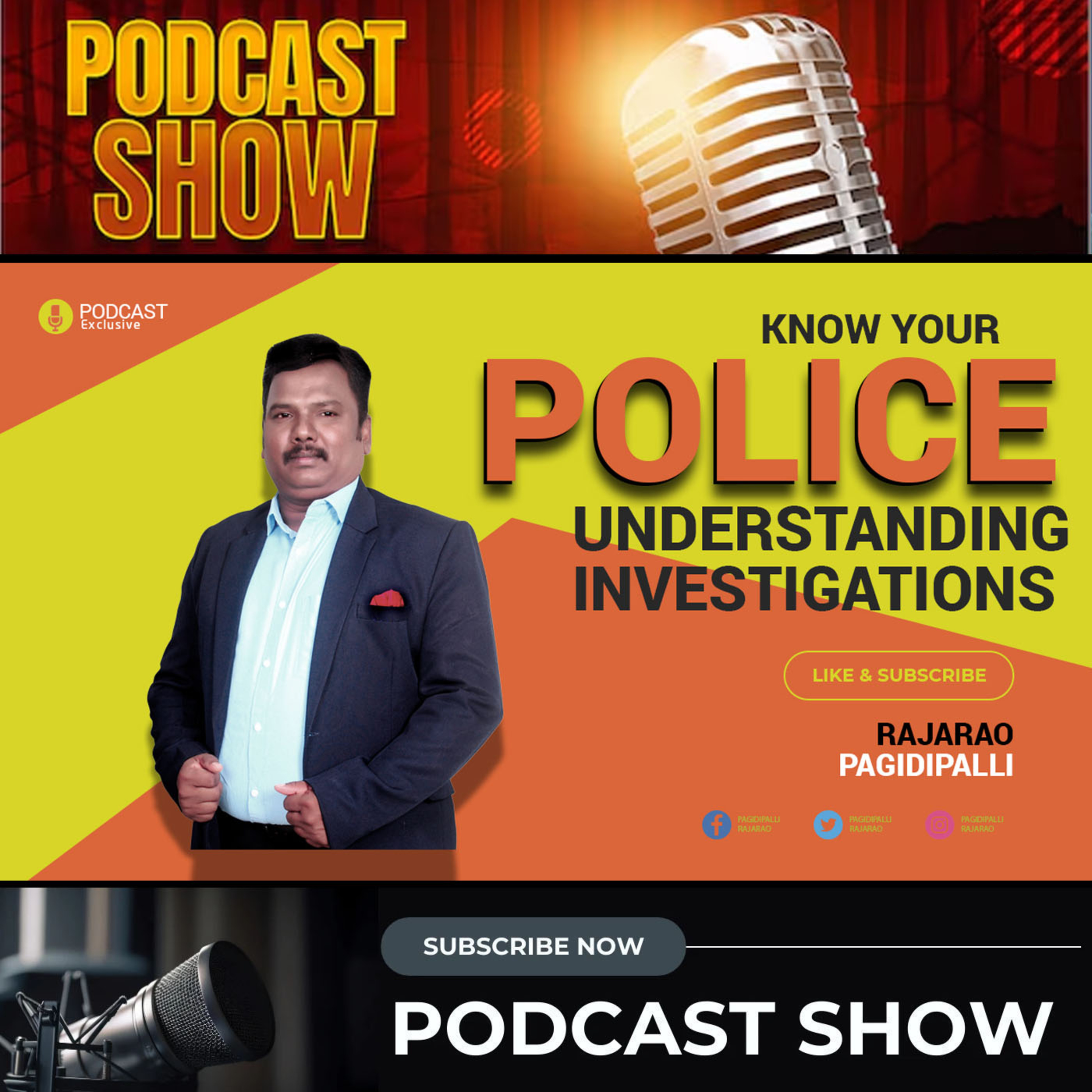 Know Your Police | Understanding Crime Scenes | Power of Police Investigation | RajaRao Pagidipalli episode artwork