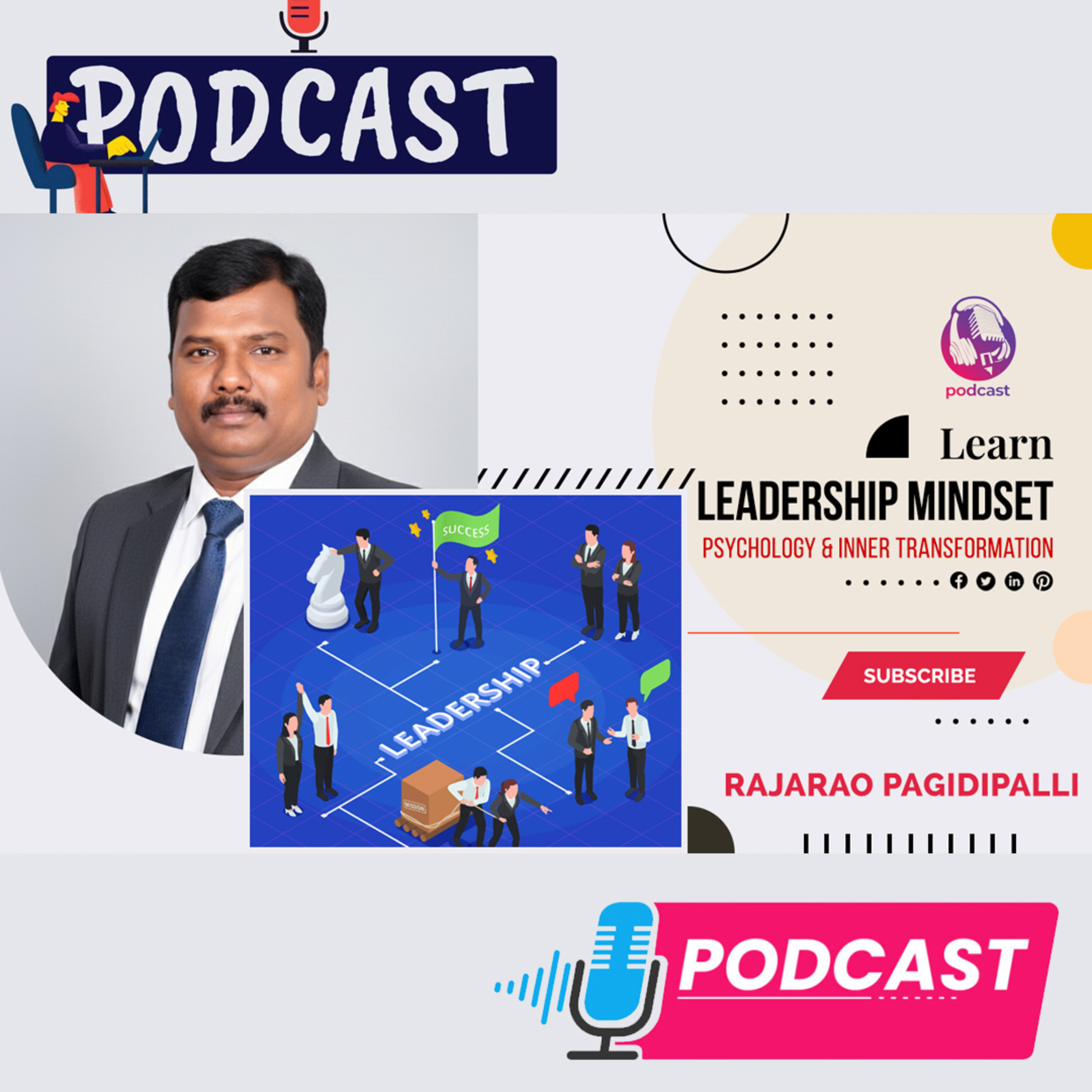 Leadership Mindset Mastery || Psychology & Inner Transformation || RajaRao Pagidipalli || episode artwork