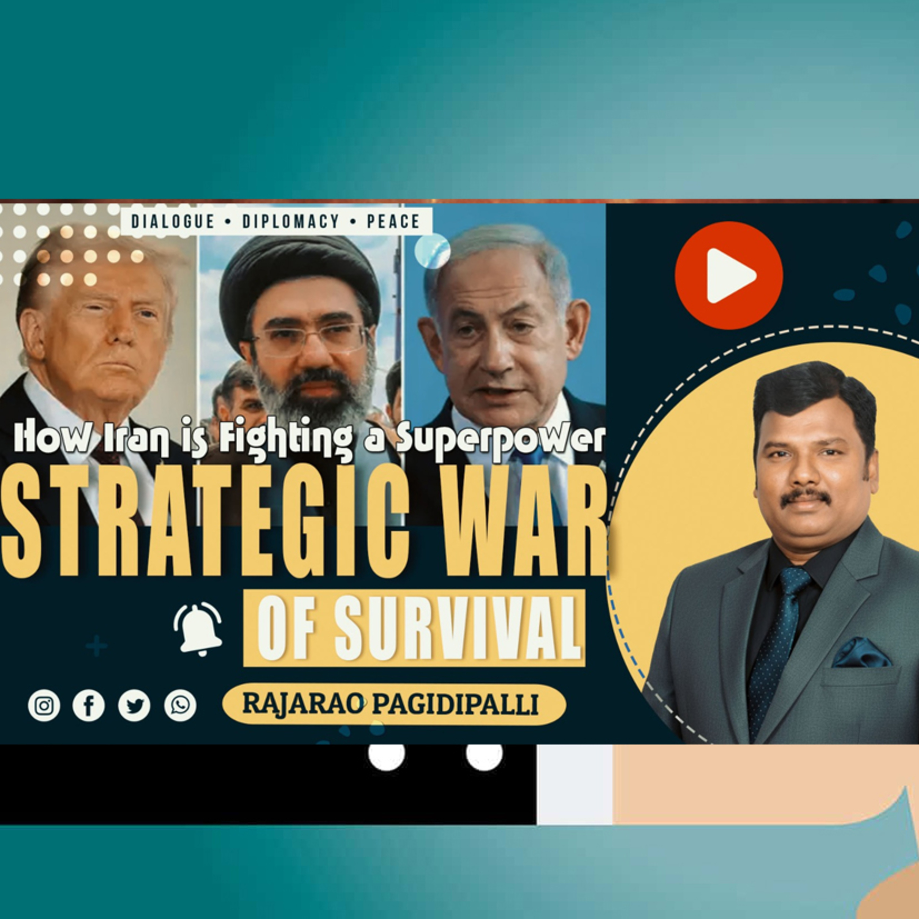 Iran’s War of Survival || How the Weak Fight the Strong || Motivational Lessons for Life || RajaRao Pagidipalli episode artwork