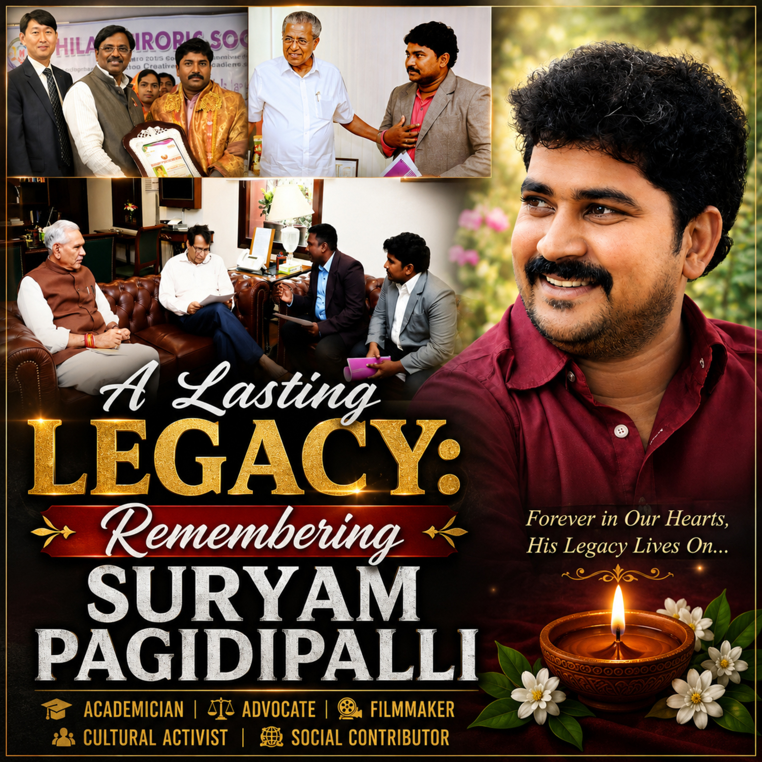 Remembering Advocate & Academician Suryam Pagidipalli: A Journey of Knowledge, Justice & Creativity episode artwork