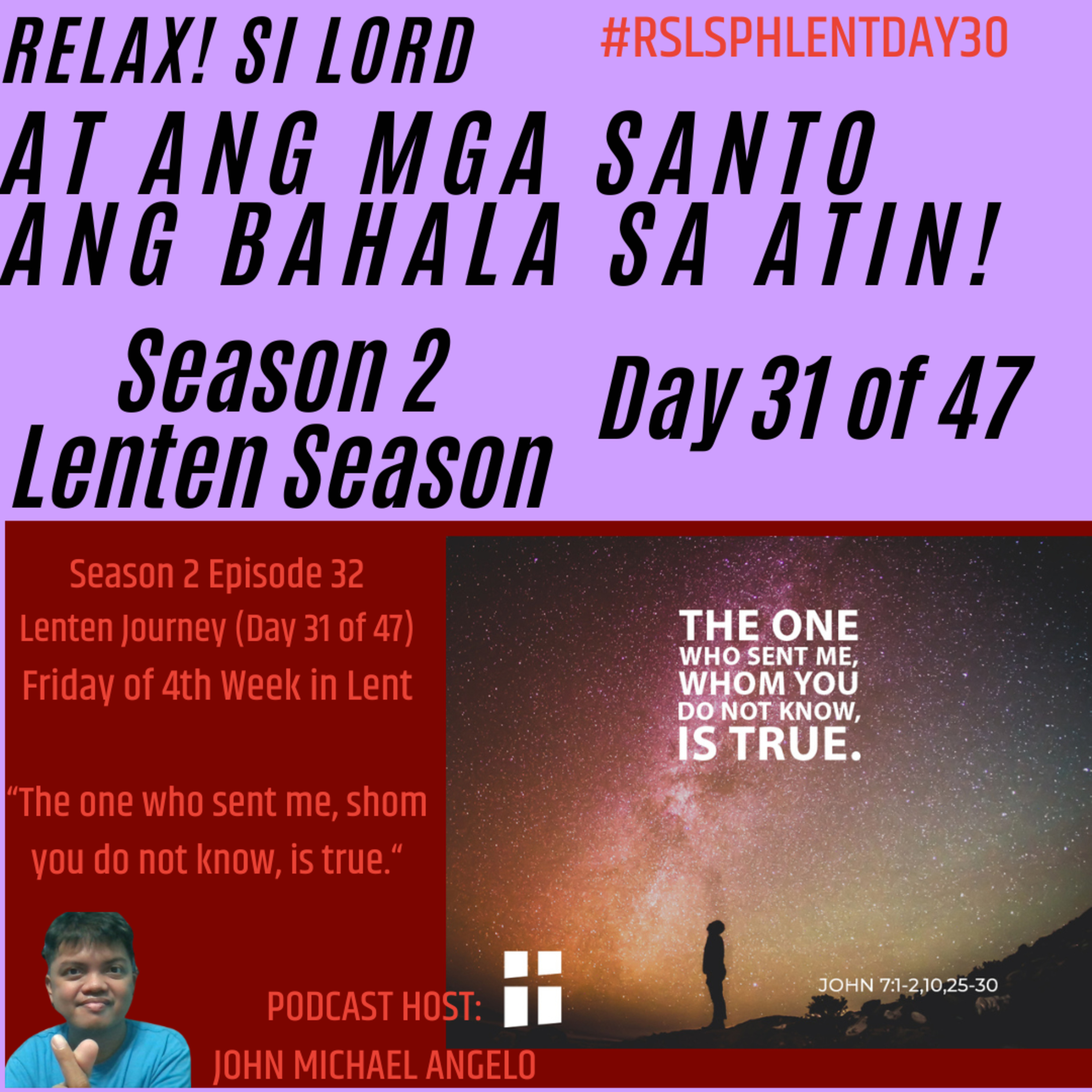 Season 2 Episode 32: Friday of 4th Week in Lent (RSLSPH Episode 86) episode artwork