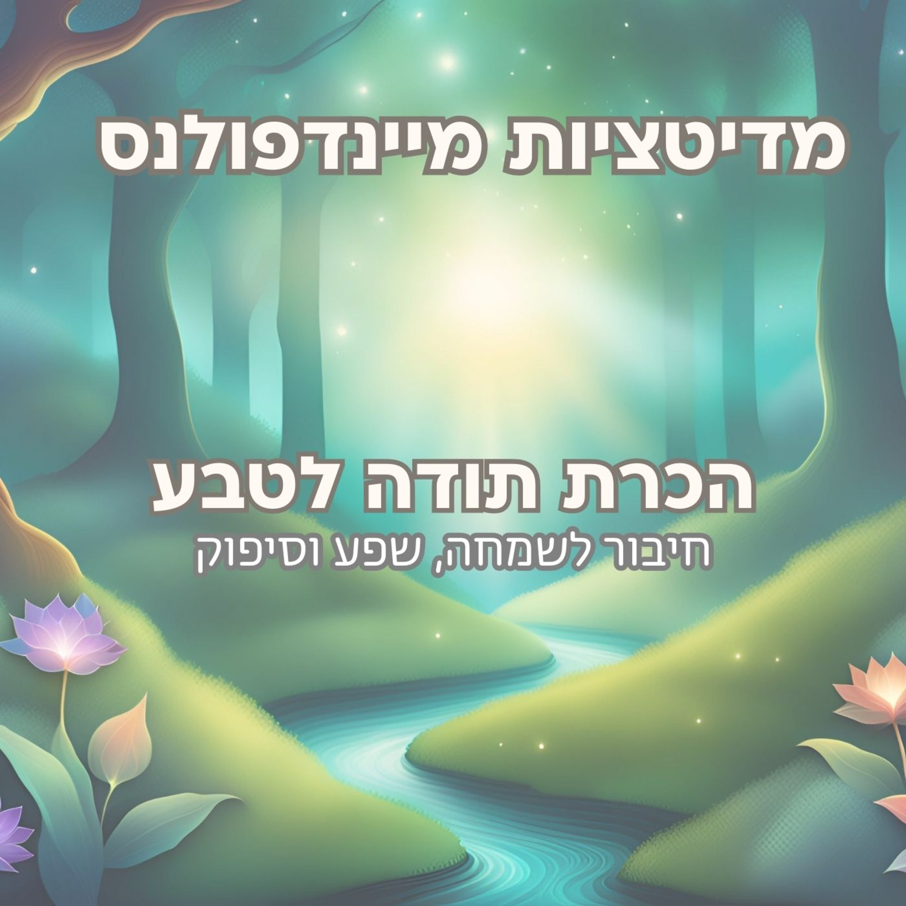 מדיטציה הכרת תודה לטבע - חיבור לשמחה סיפוק ושפע episode artwork