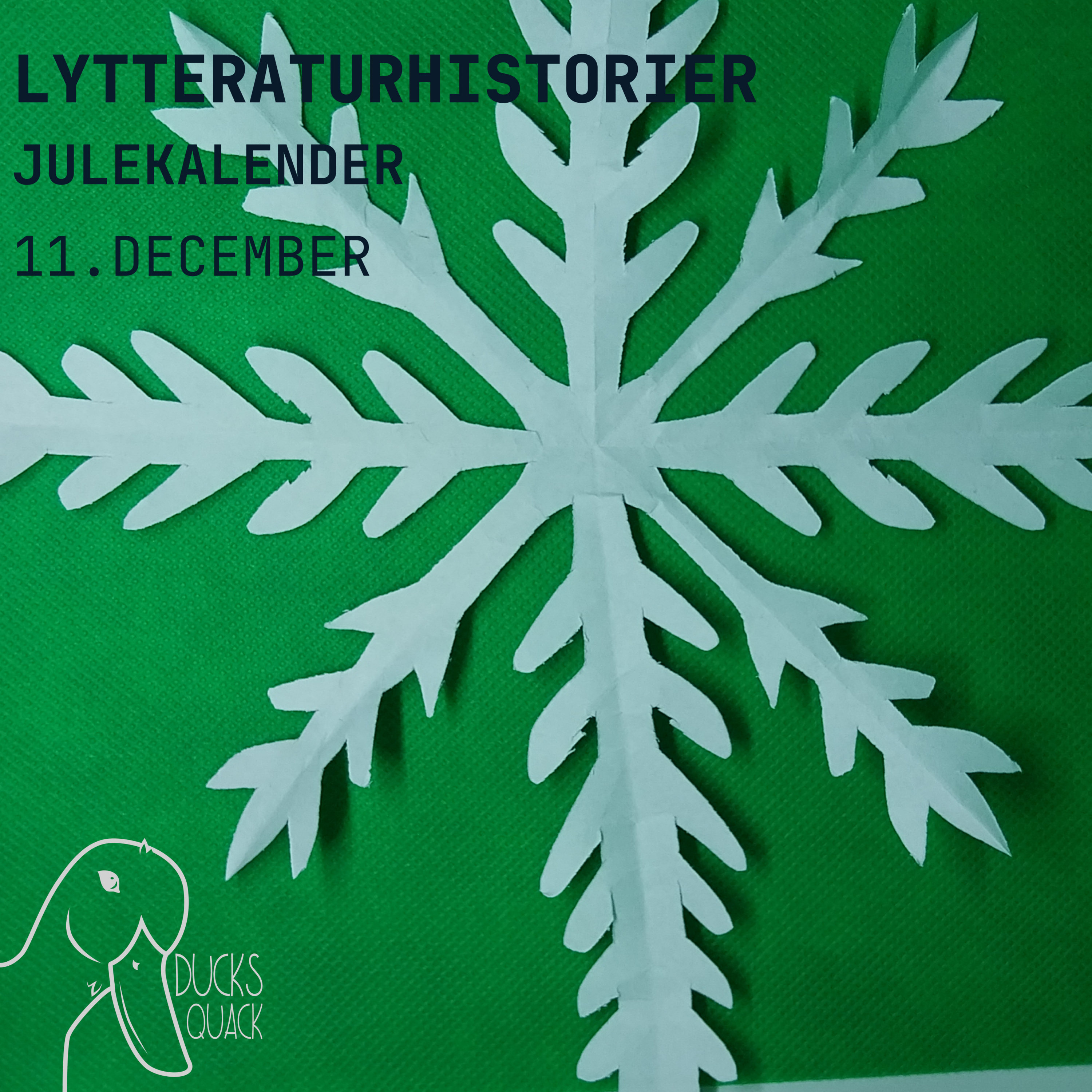 Julekalender Lytteraturhistorier 11. december Sneblomst episode artwork