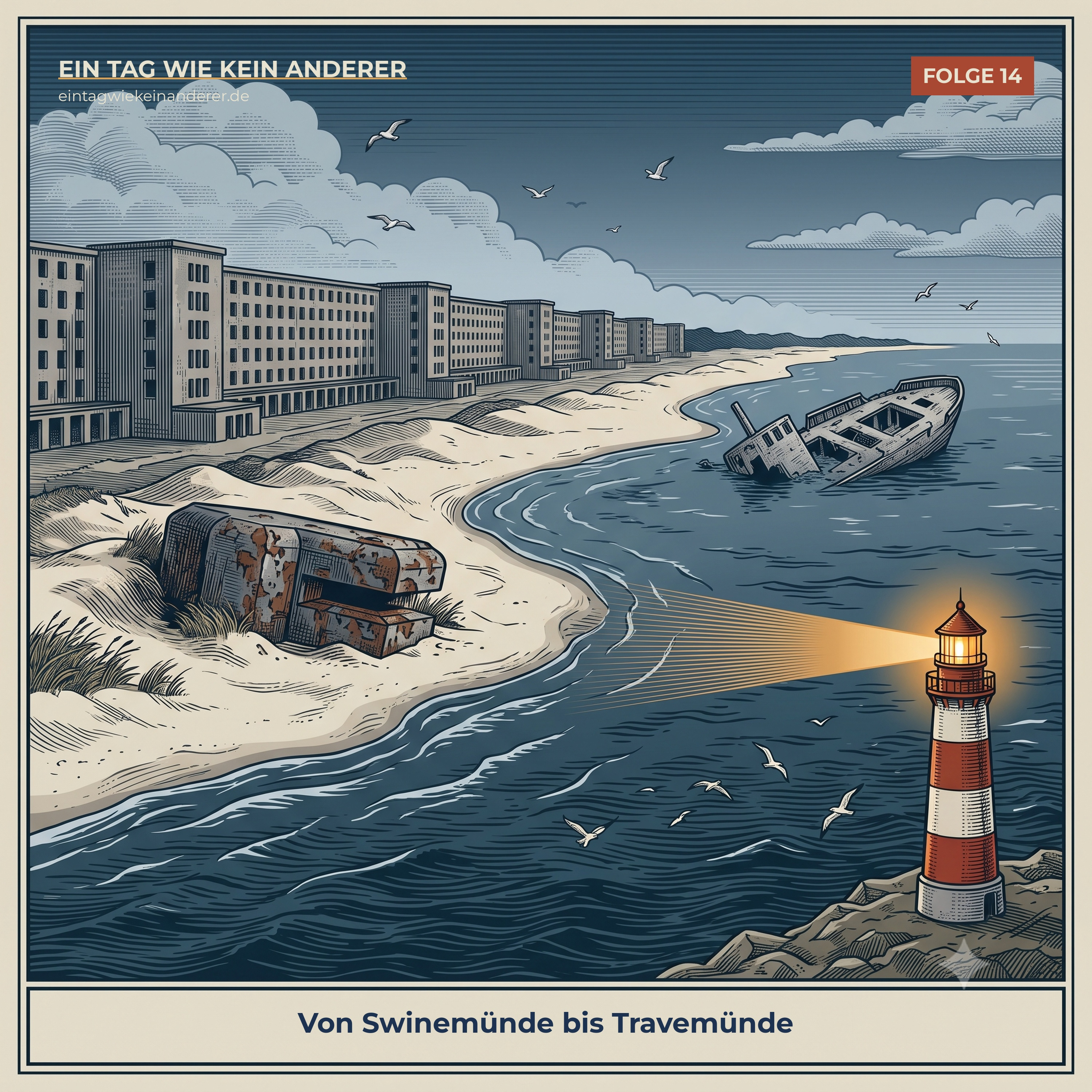 Von Swinemünde bis Travemünde: Bunker, Lost Places & Ostsee-Geheimtipps | Folge 14 episode artwork