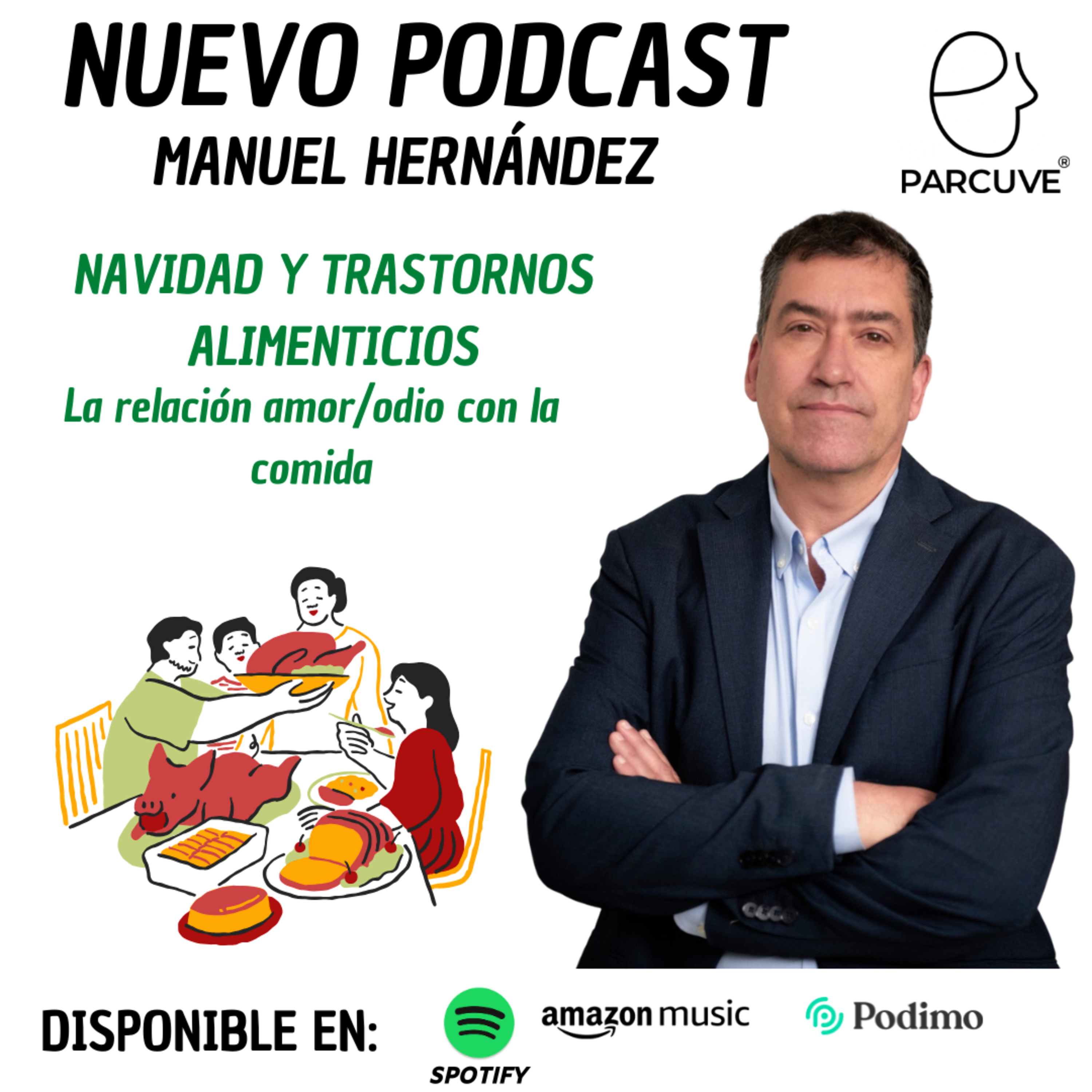 75. Navidad y trastornos alimenticios. La relación amor/odio con la comida.
