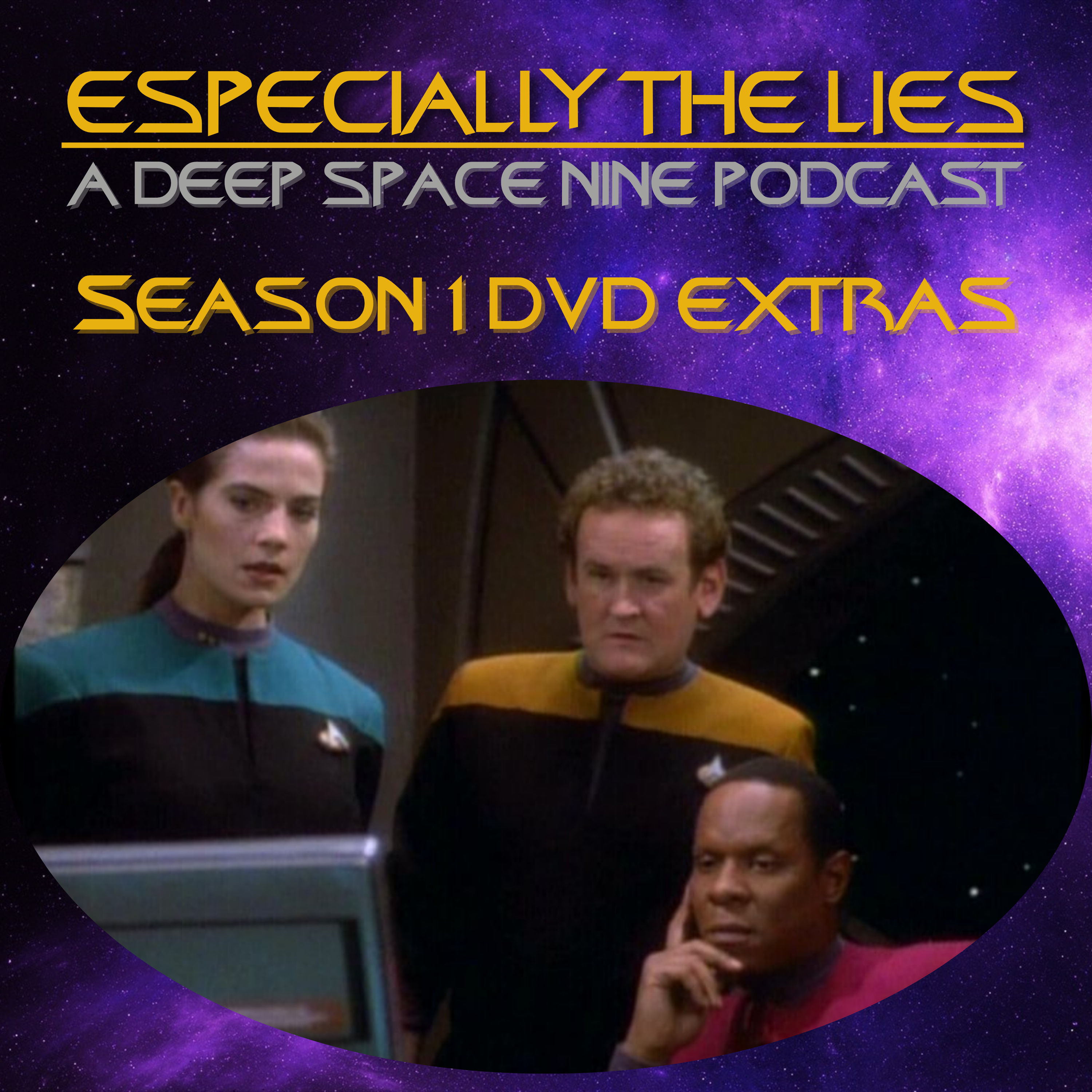 Season 1 DVD Hidden Files - Star Trek Deep Space Nine - Bonus 5 episode artwork