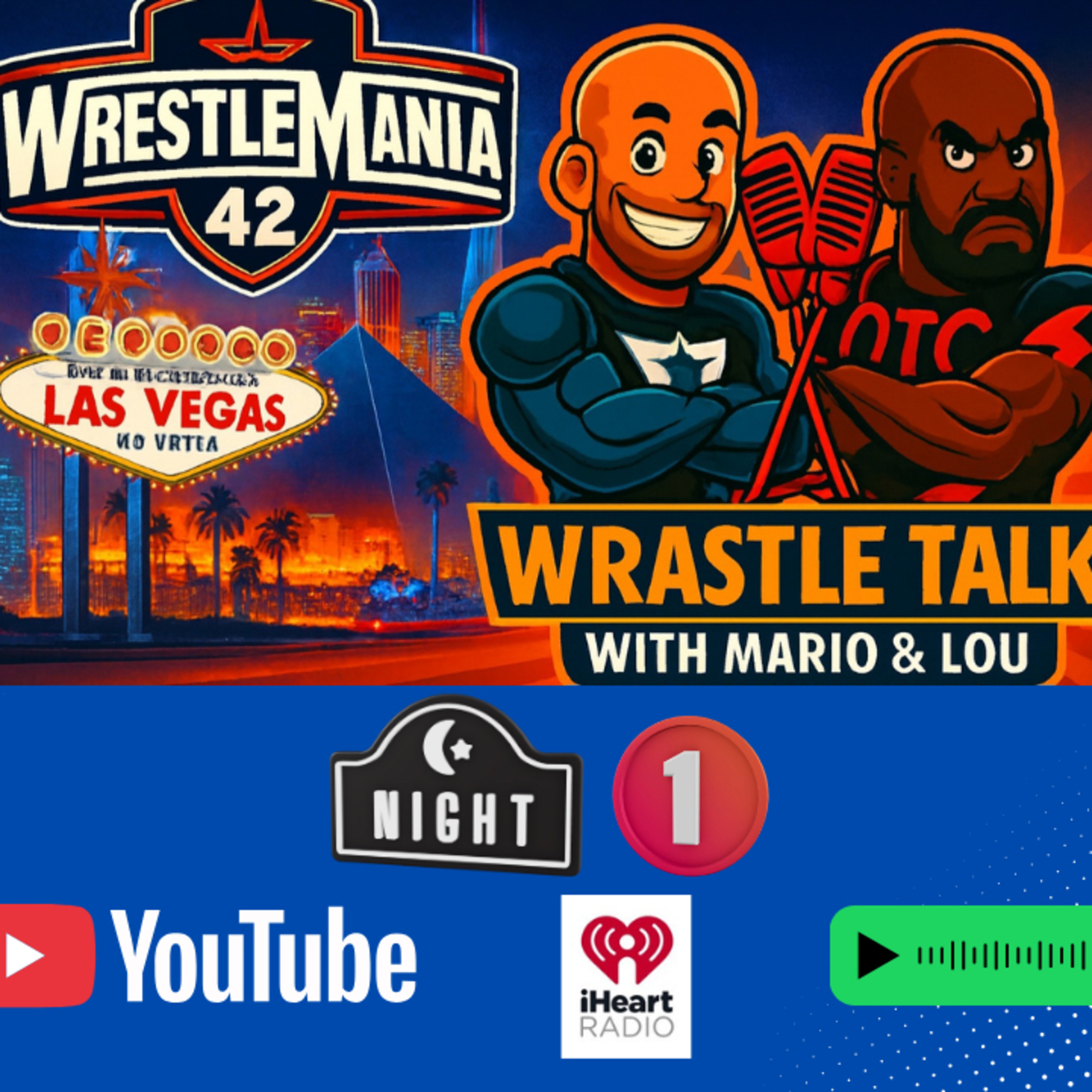 WRESTLEMANIA NIGHT ONE REVIEW  episode artwork