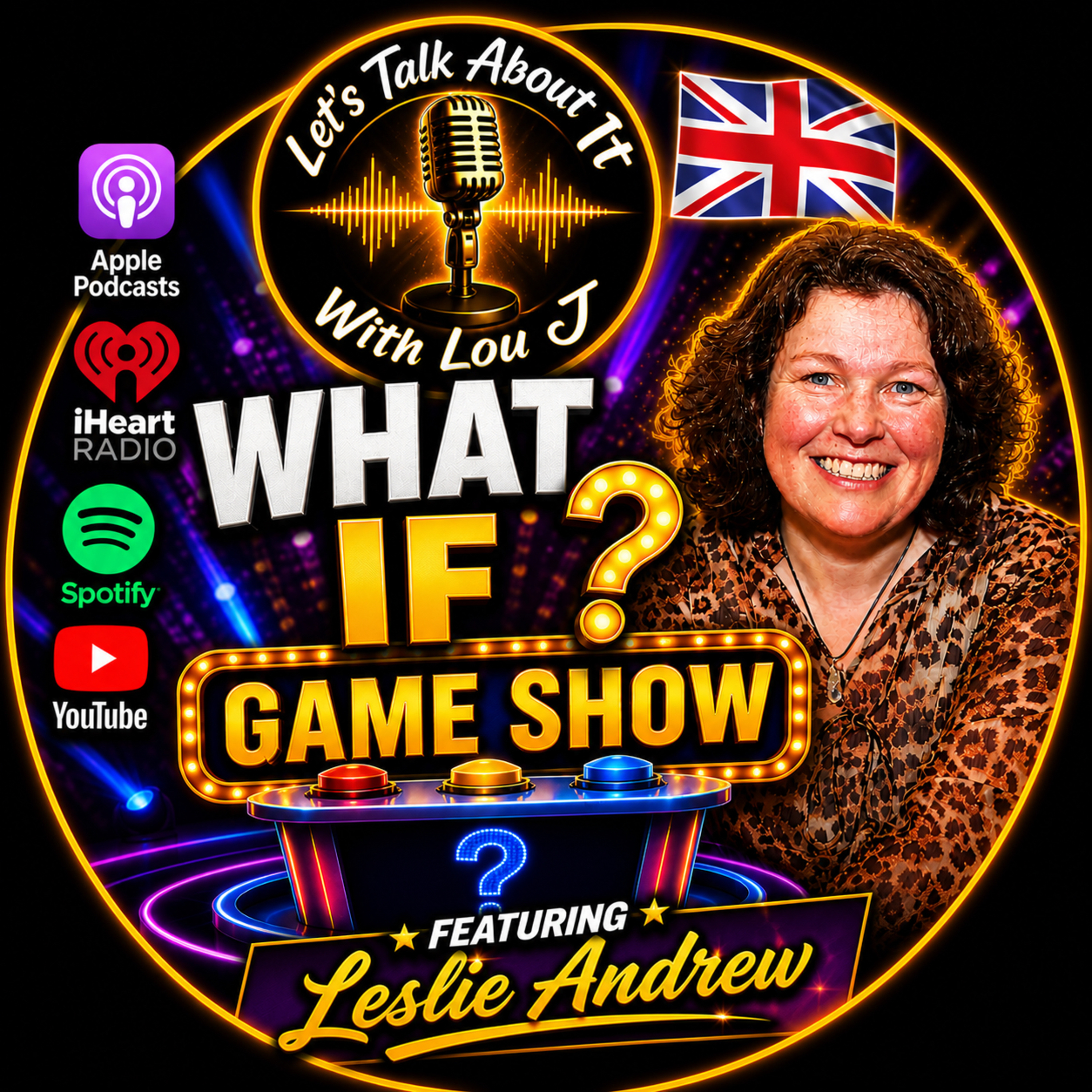 WHAT IF? Question of Fun with Lesley Andrew episode artwork
