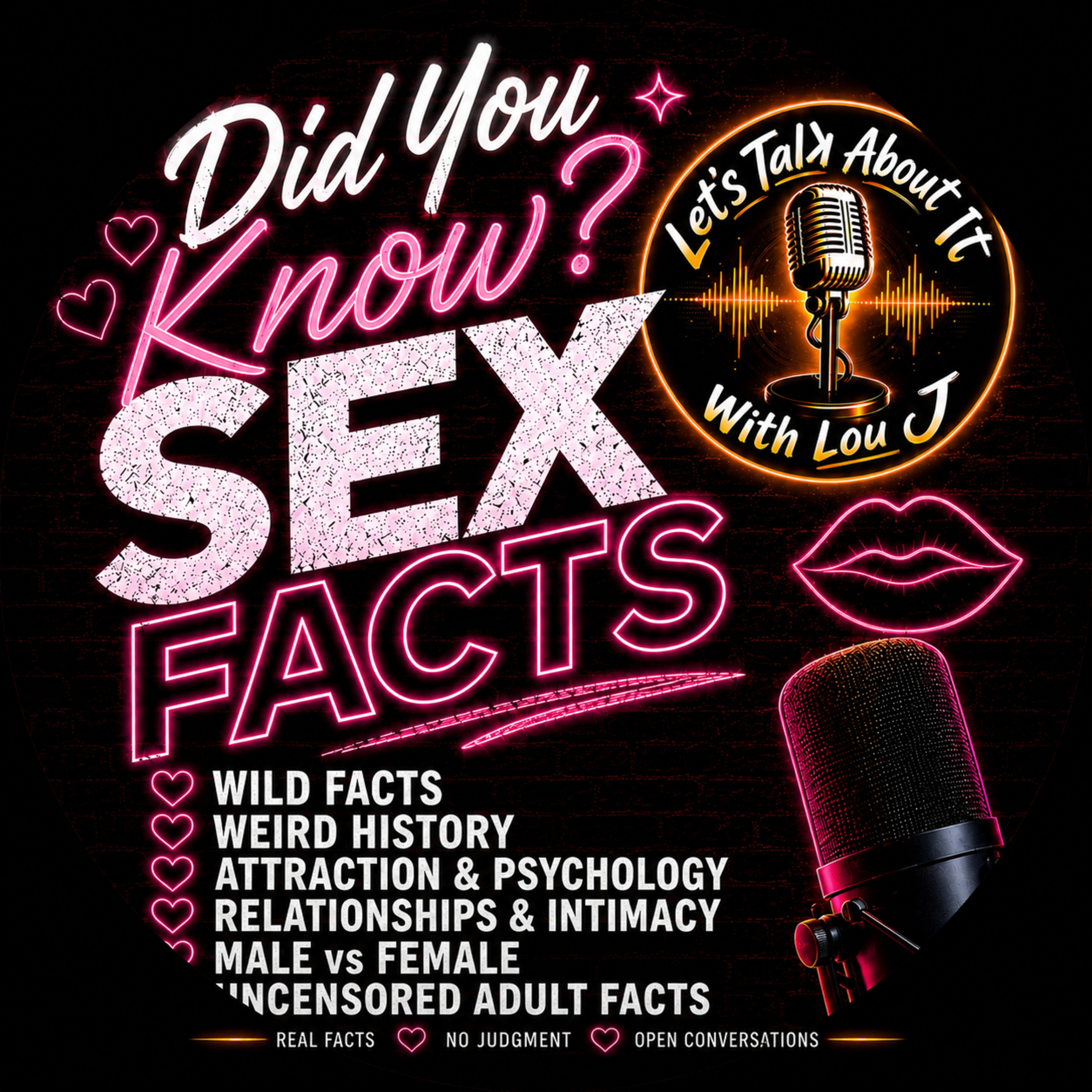 Did You Know? SEX FACTS: The Truth About Attraction, Intimacy & Human Behavior episode artwork