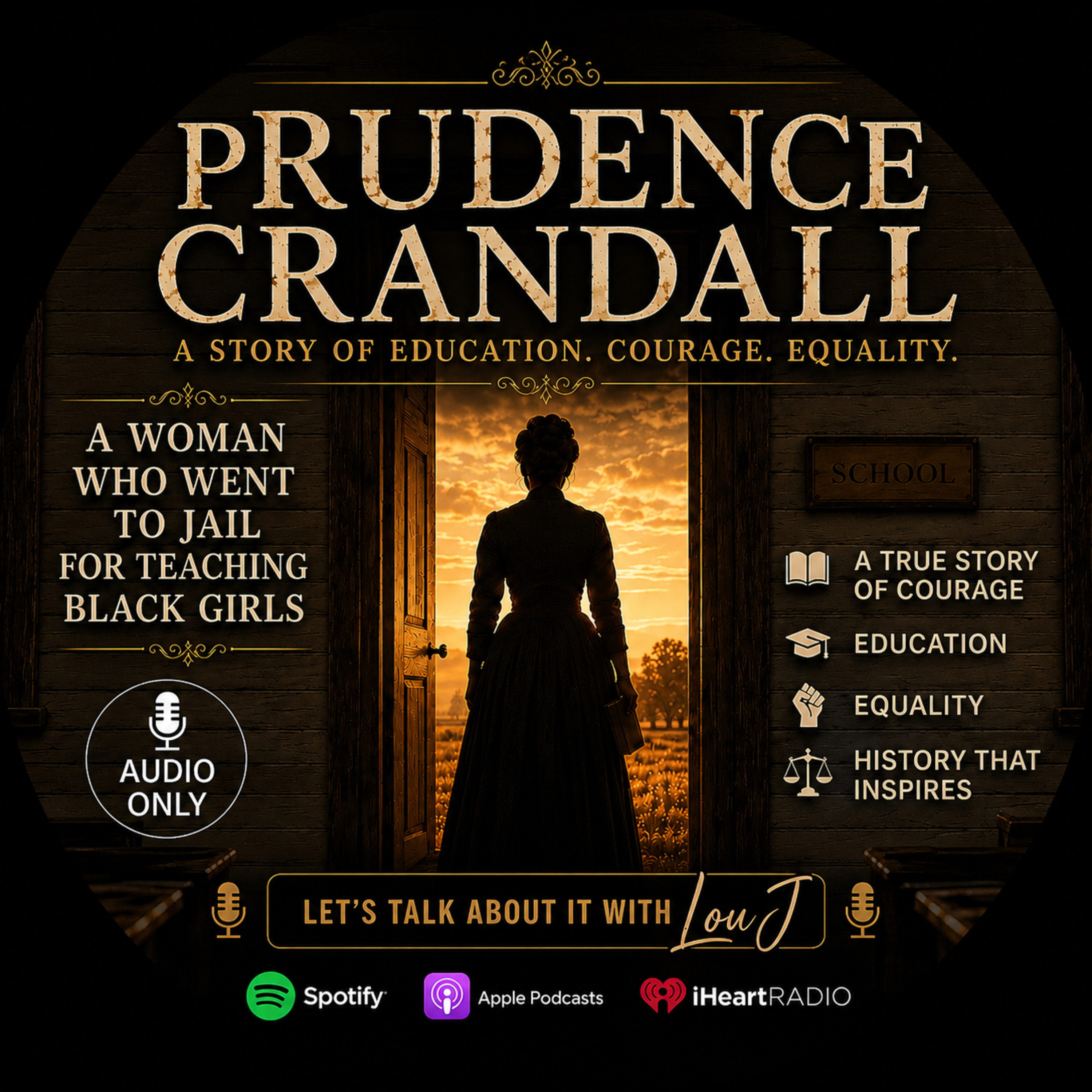 🎙️ PRUDENCE CRANDALL: THE WOMAN THEY TRIED TO SILENCE episode artwork