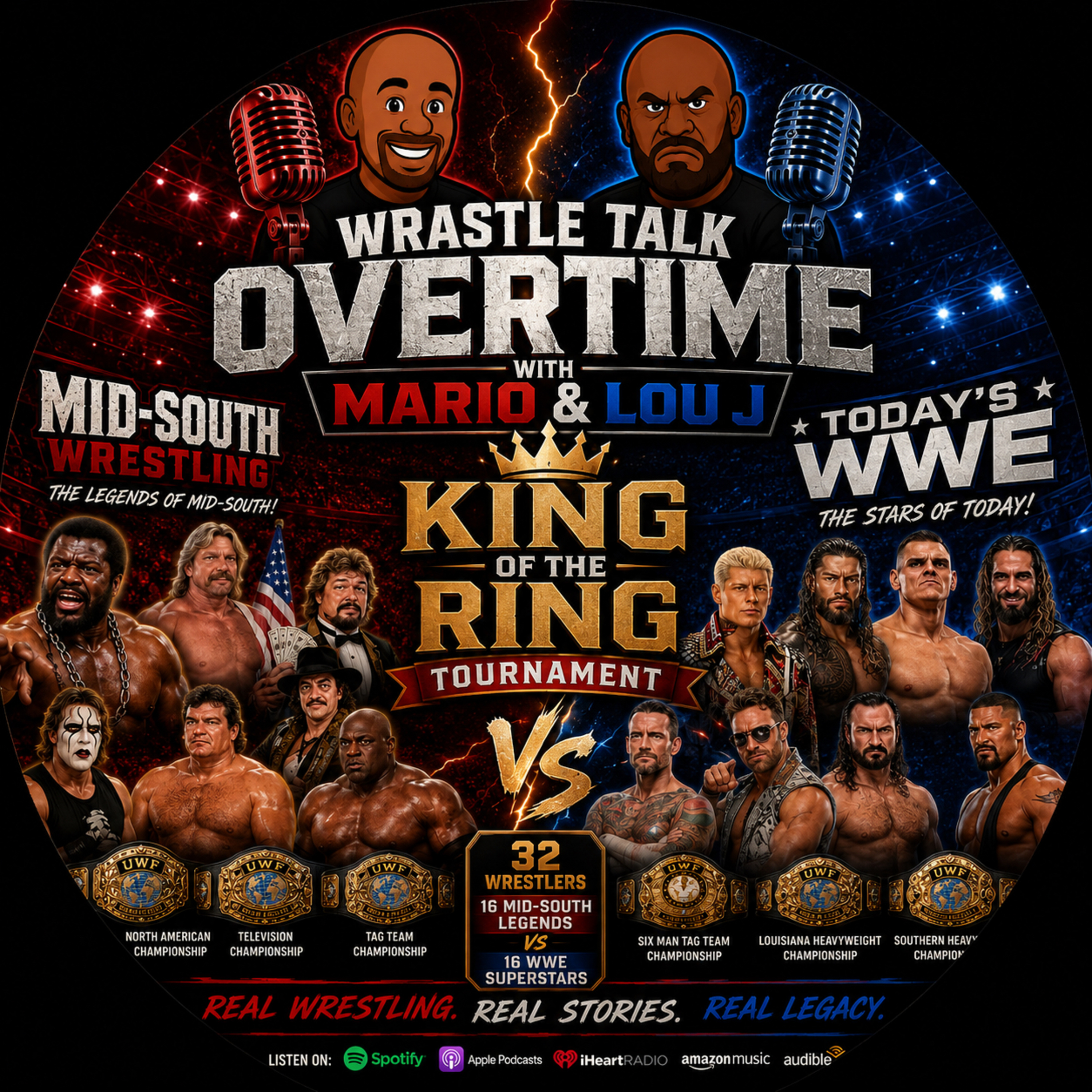 👑 MID-SOUTH WRESTLING VS. TODAY’S WWE: KING OF THE RING TOURNAMENT