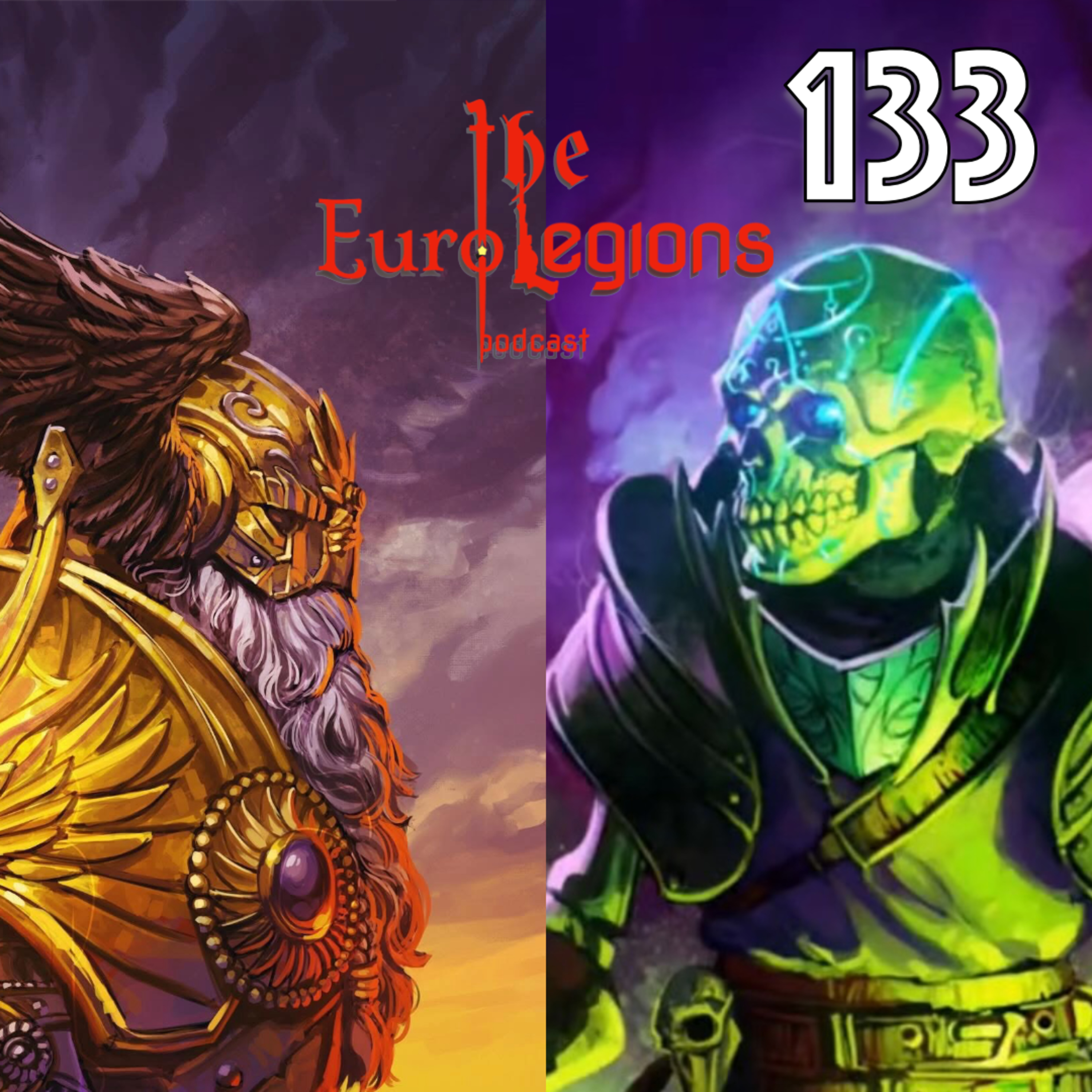 133. Legions Con 2025 Exclusives Scaphoid and Sir Valgard.