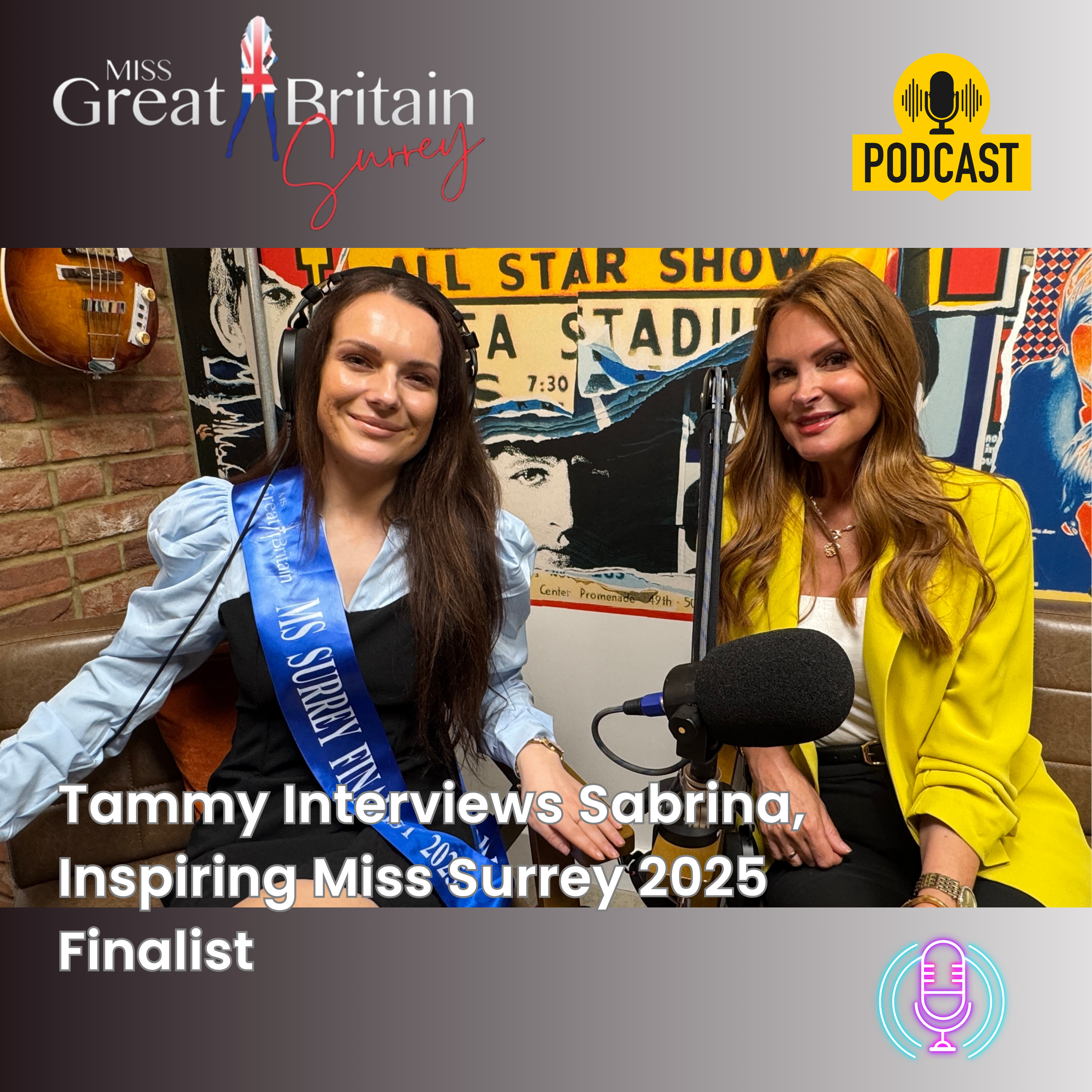 Tammy Interviews Sabrina, Inspiring Miss Surrey 2025 Finalist episode artwork