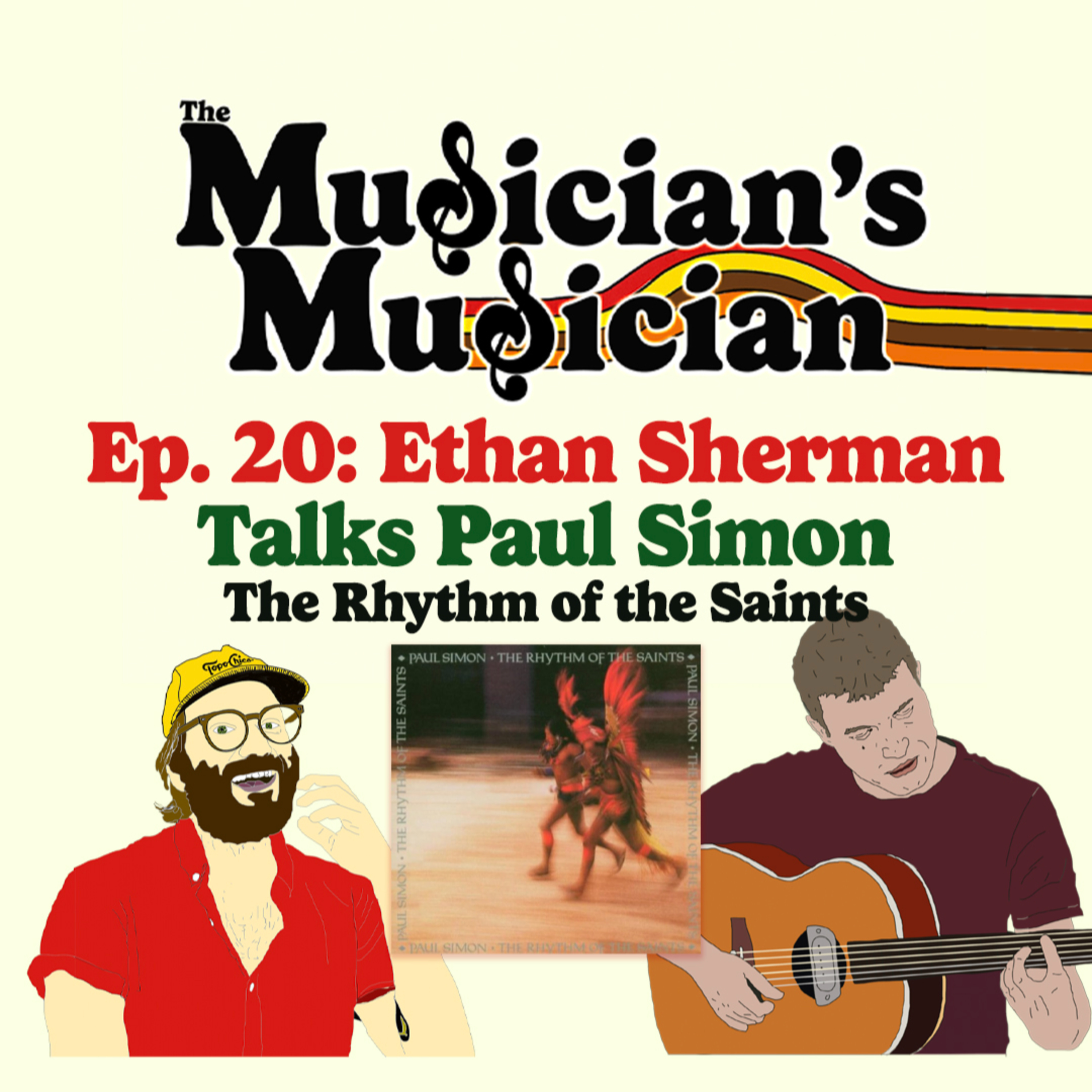 Ethan Sherman talks Paul Simon's The Rhythm of the Saints episode artwork