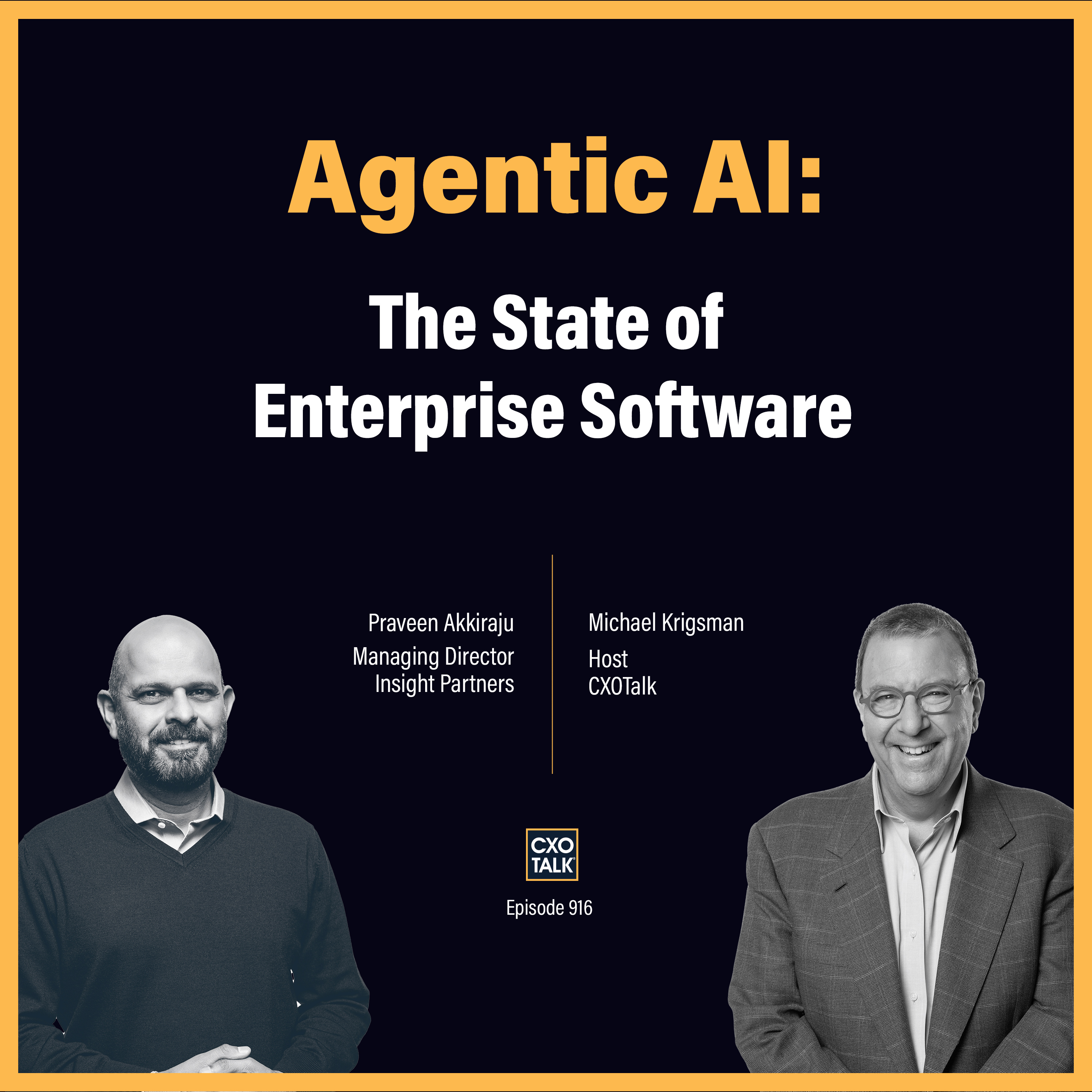 Agentic AI in the Enterprise 2026 | CXOTalk #916