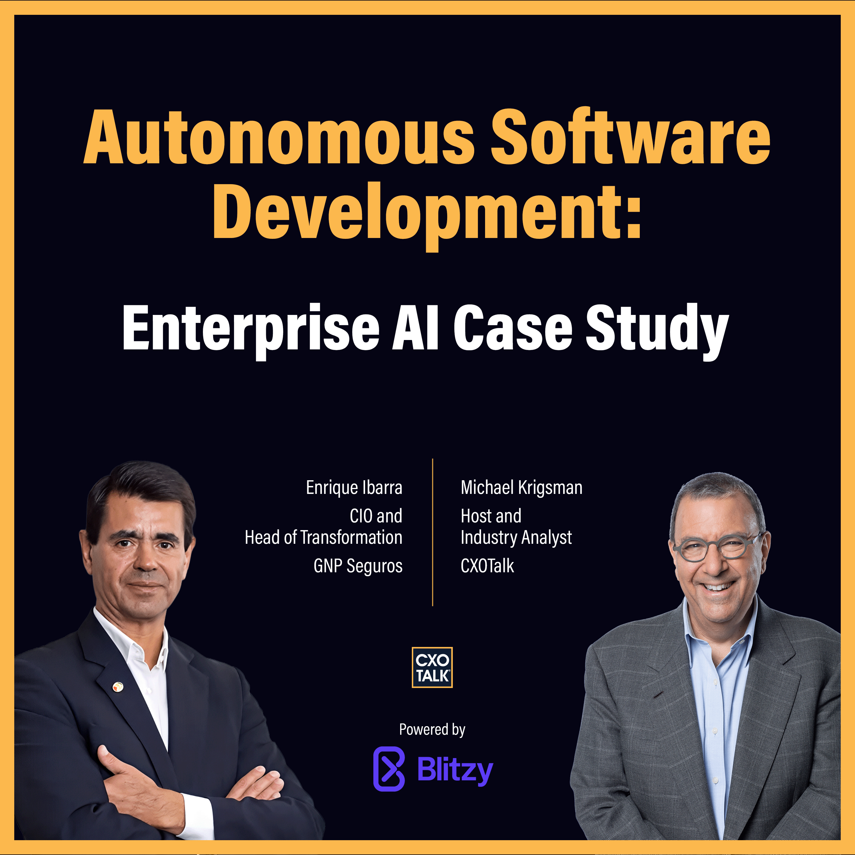 Autonomous Software Development at Enterprise Scale: Inside a 1,000-Developer Pilot (with Blitzy) | CXOTalk #918