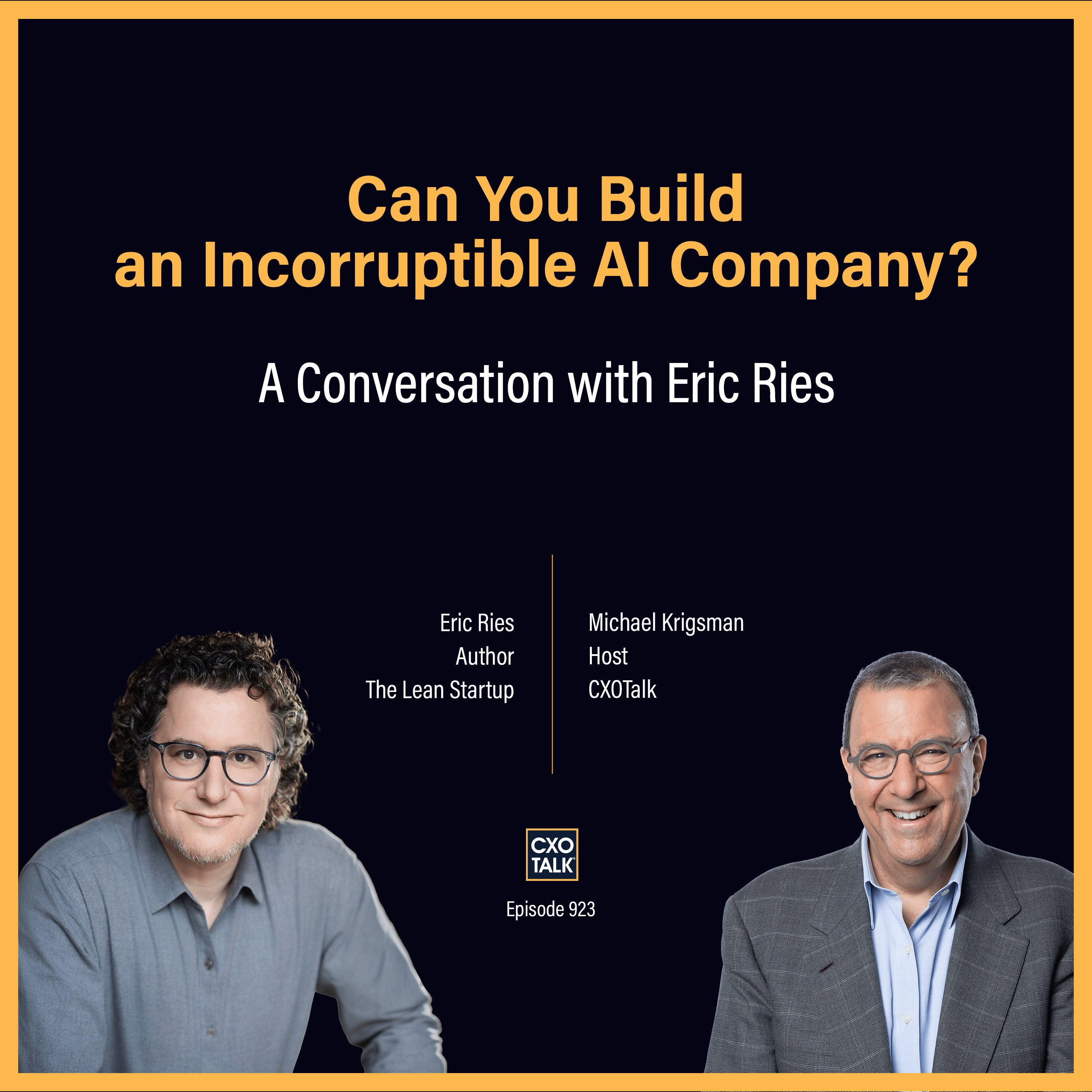 Eric Ries: Can AI Startups Stay Ethical?