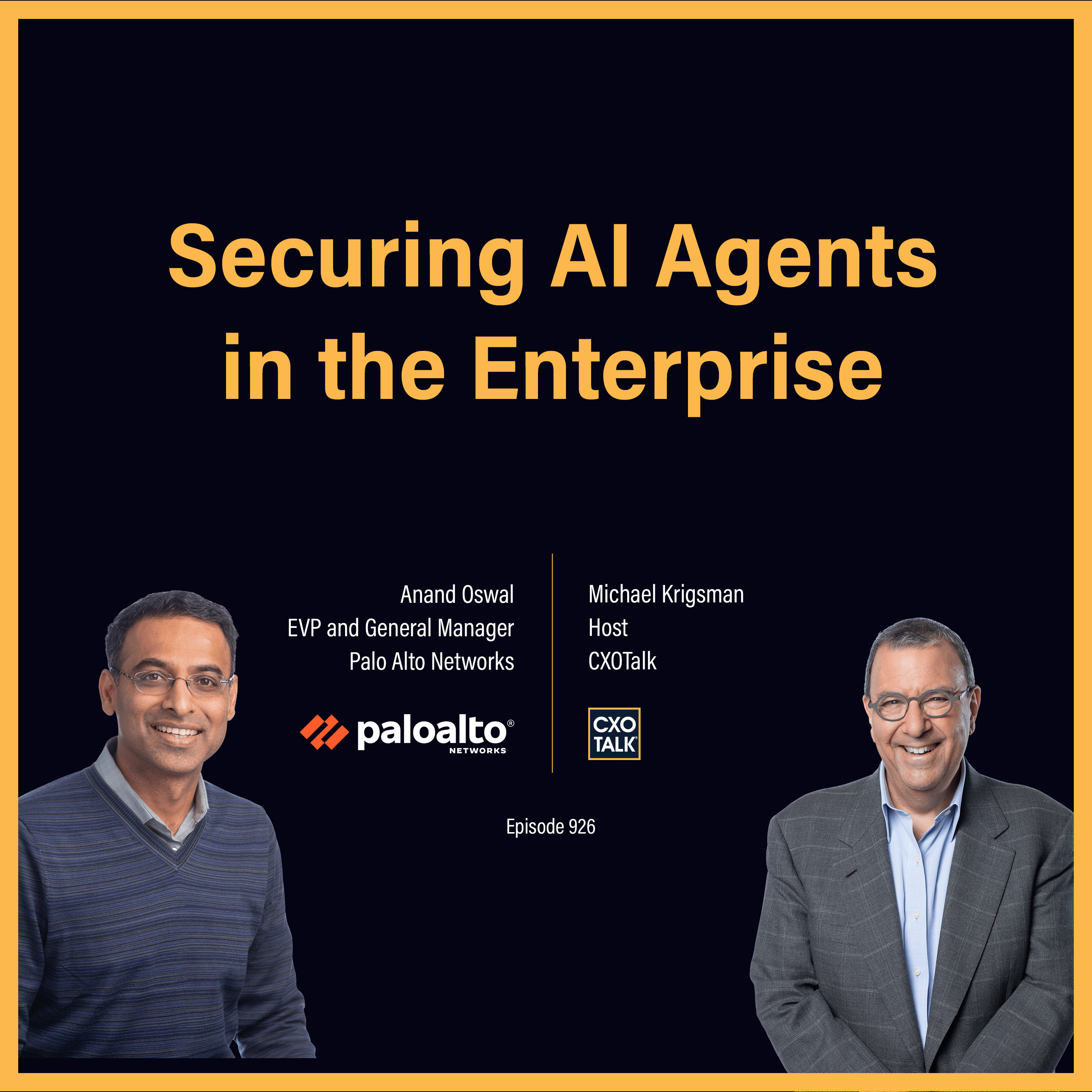 Palo Alto Networks EVP: Securing AI Agents in the Enterprise
