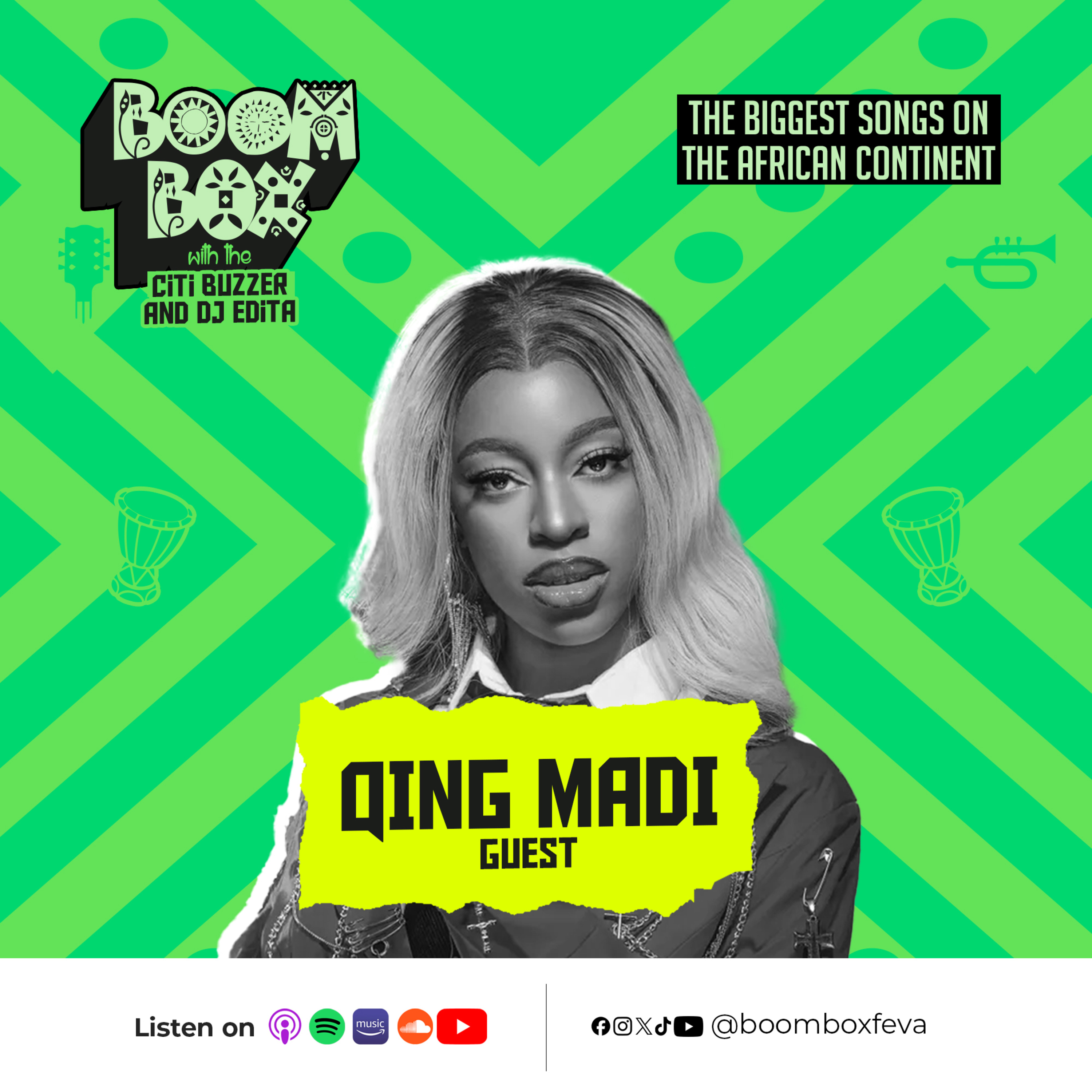 Boom Box EP 9 (Ft Qing Madi) Trailer episode artwork
