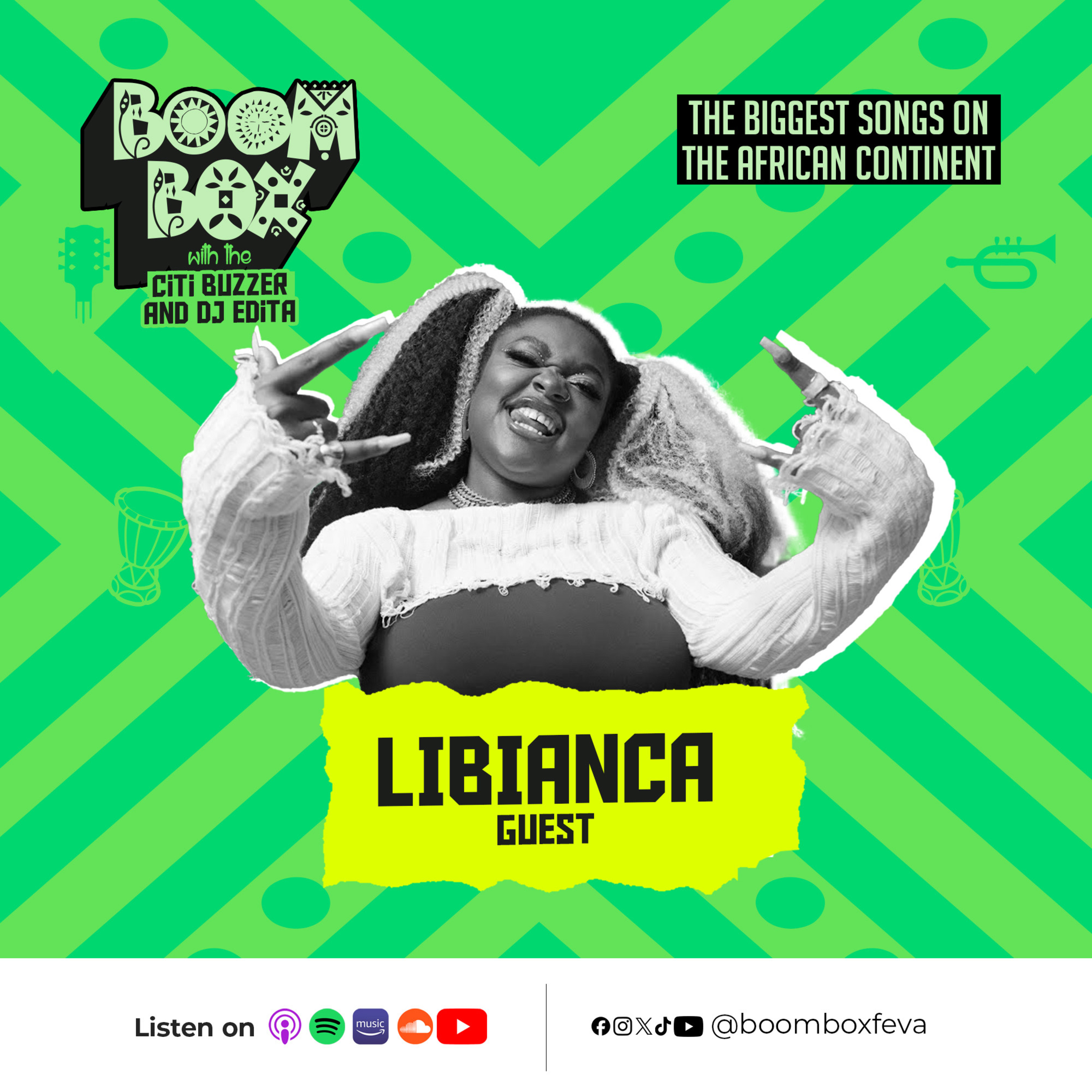 Boom Box with The Citi Buzzer and DJ Edita