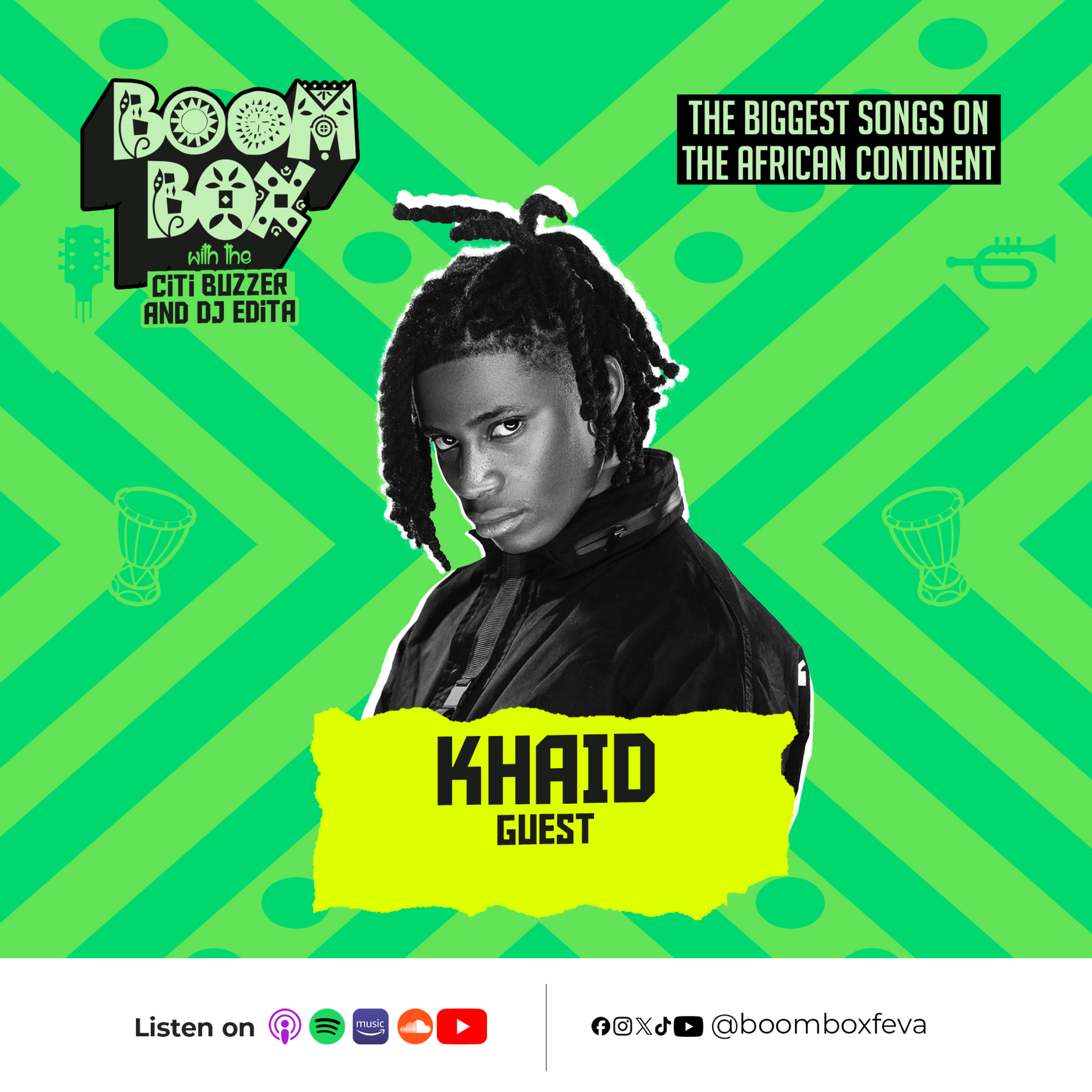Boom Box Ft Khaid EP 12 episode artwork