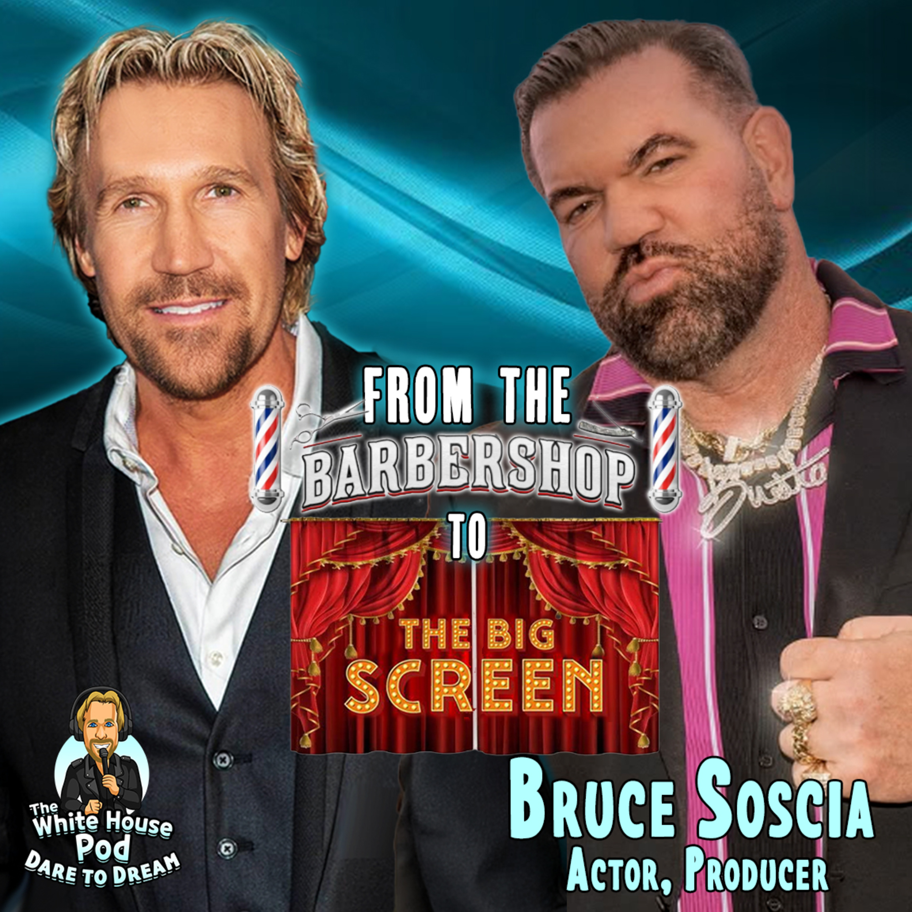 Bruce Soscia Interview: Actor Stories, Hollywood Journey & Faith | David A.R. White Podcast episode artwork