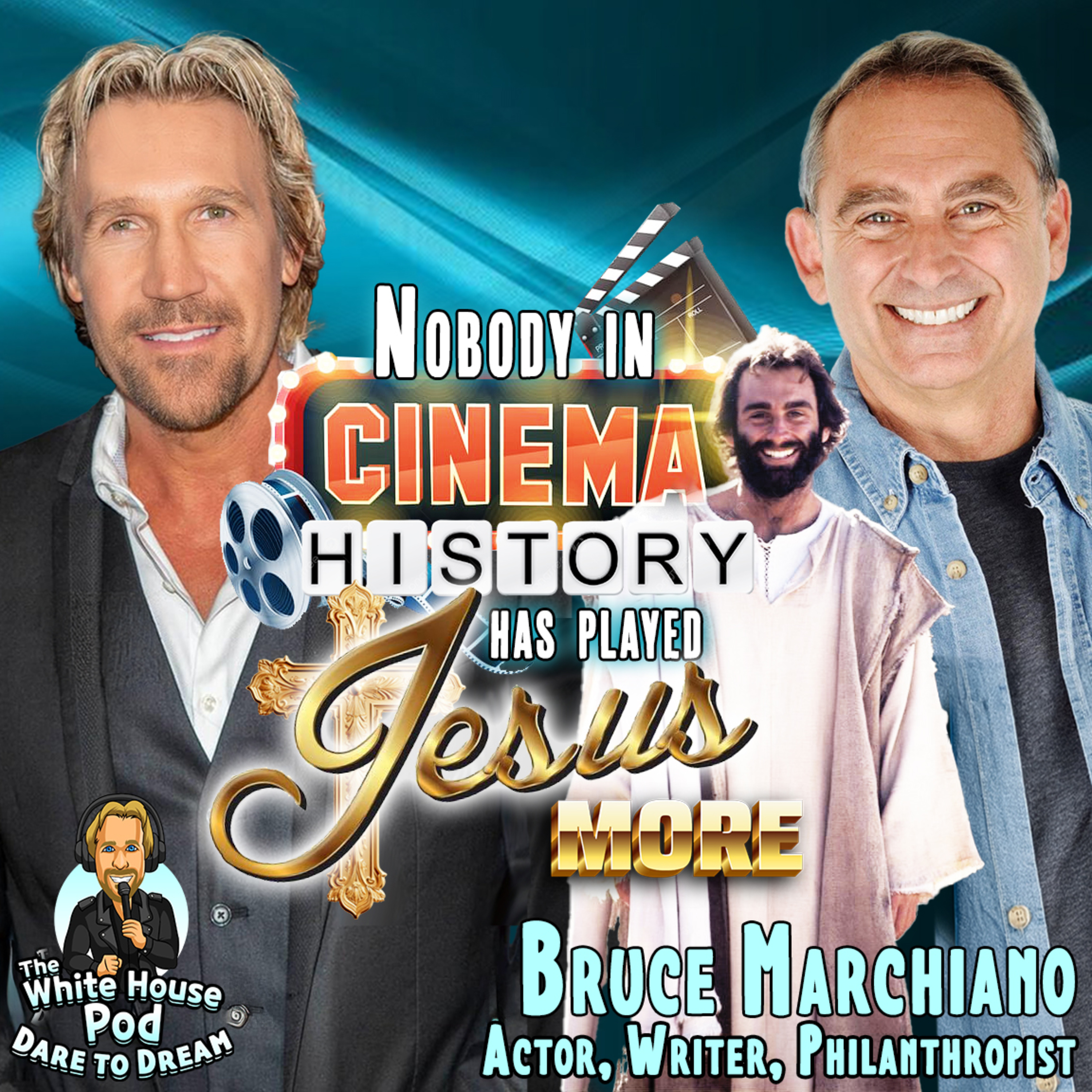 Bruce Marchiano Interview: The Man Who Plays Jesus, Bible & Faith Journey | David A.R. White Podcast episode artwork