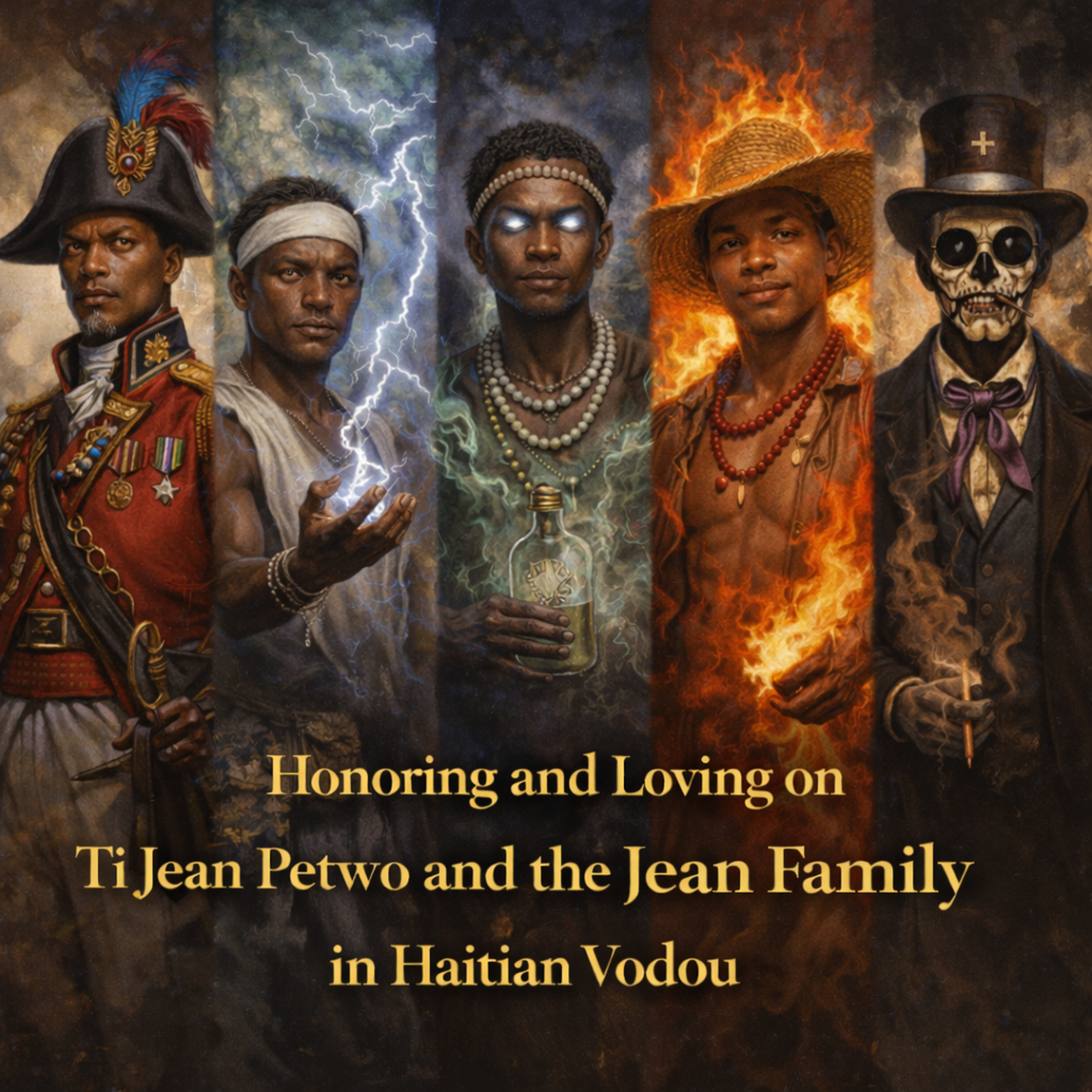 Episode 52: Honoring and Loving on Ti Jean Petwo and the Jean Family in Haitian Vodou episode artwork