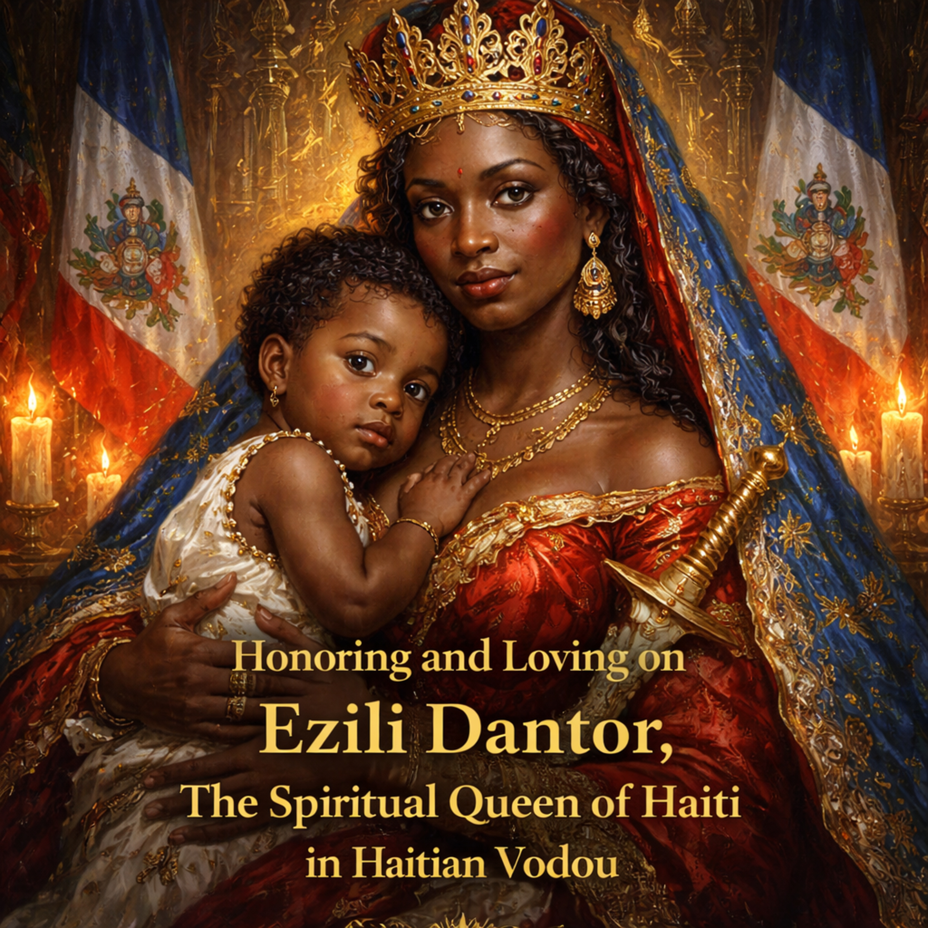 Episode 53: Honoring and Loving on Ezili Dantor, The Spiritual Queen of Haiti in Haitian Vodou episode artwork