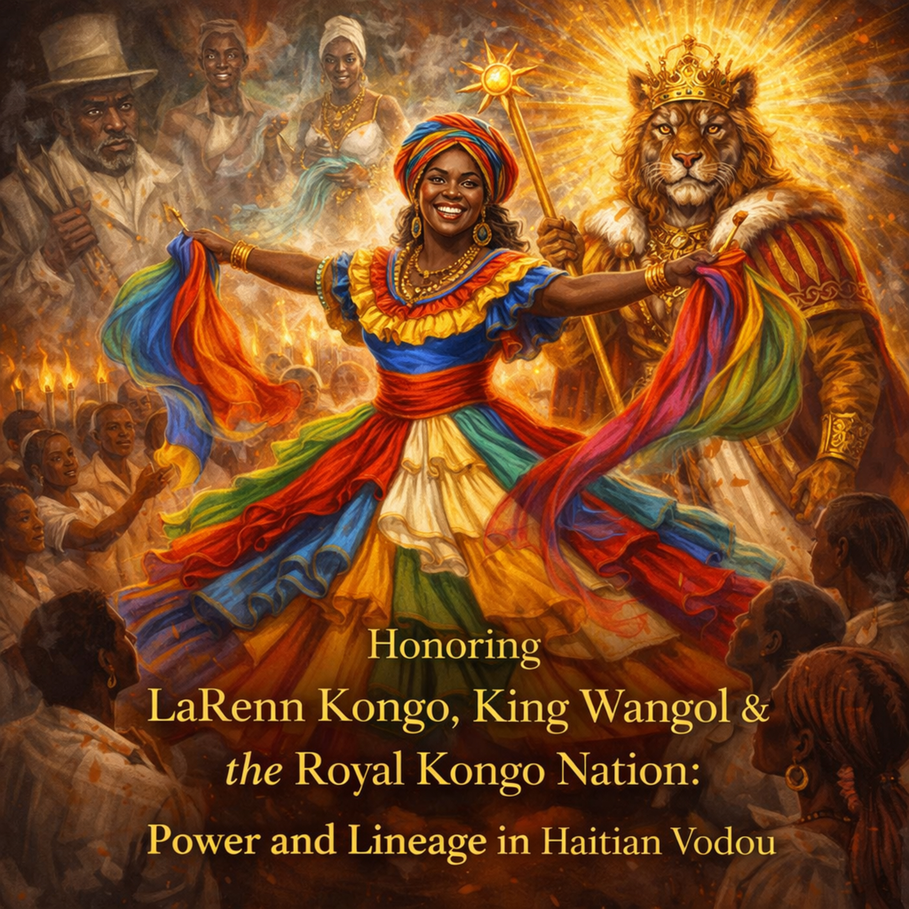 Episode 55: Honoring LaRenn Kongo, Wa Wangol, & the Kongo Nation: Power and Lineage in Haitian Vodou episode artwork