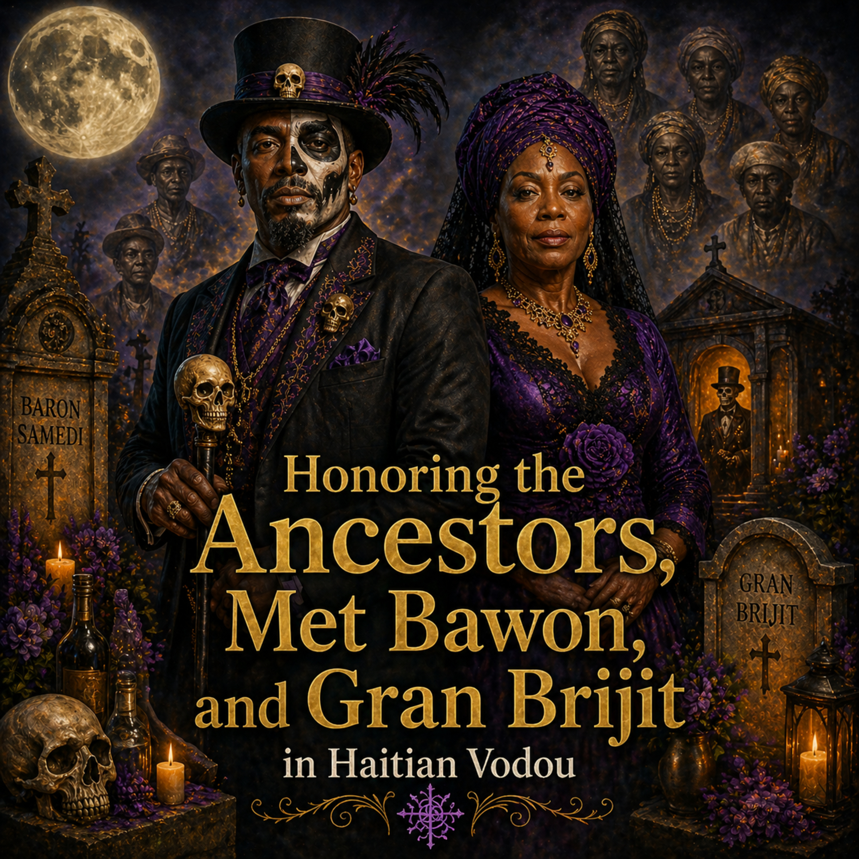 Episode 59 for Honoring the Ancestors, Met Bawon, and Gran Brijit in Haitian Vodou episode artwork