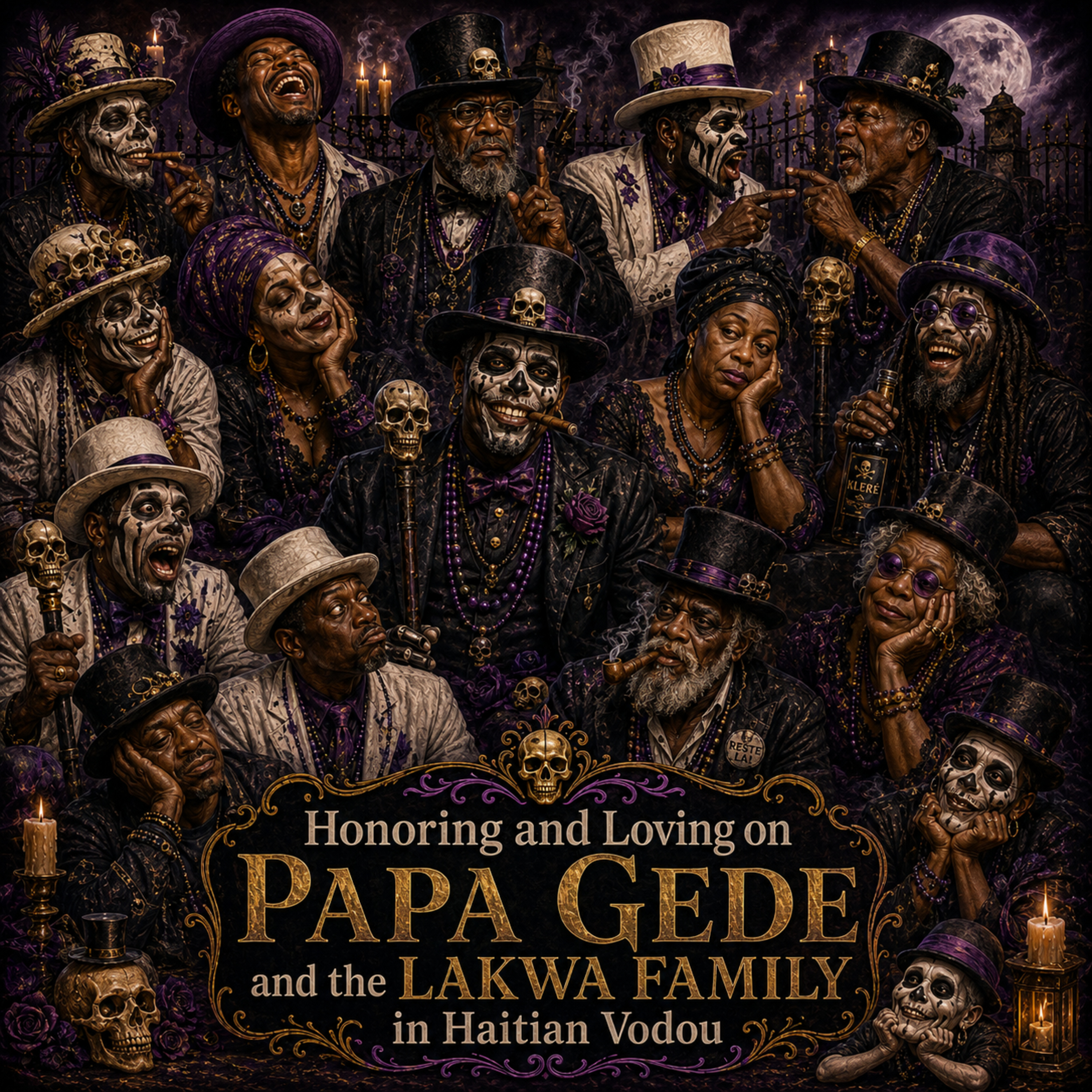 Episode 60: Honoring and Loving on Papa Gede and the Lakwa Family in Haitian Vodou episode artwork