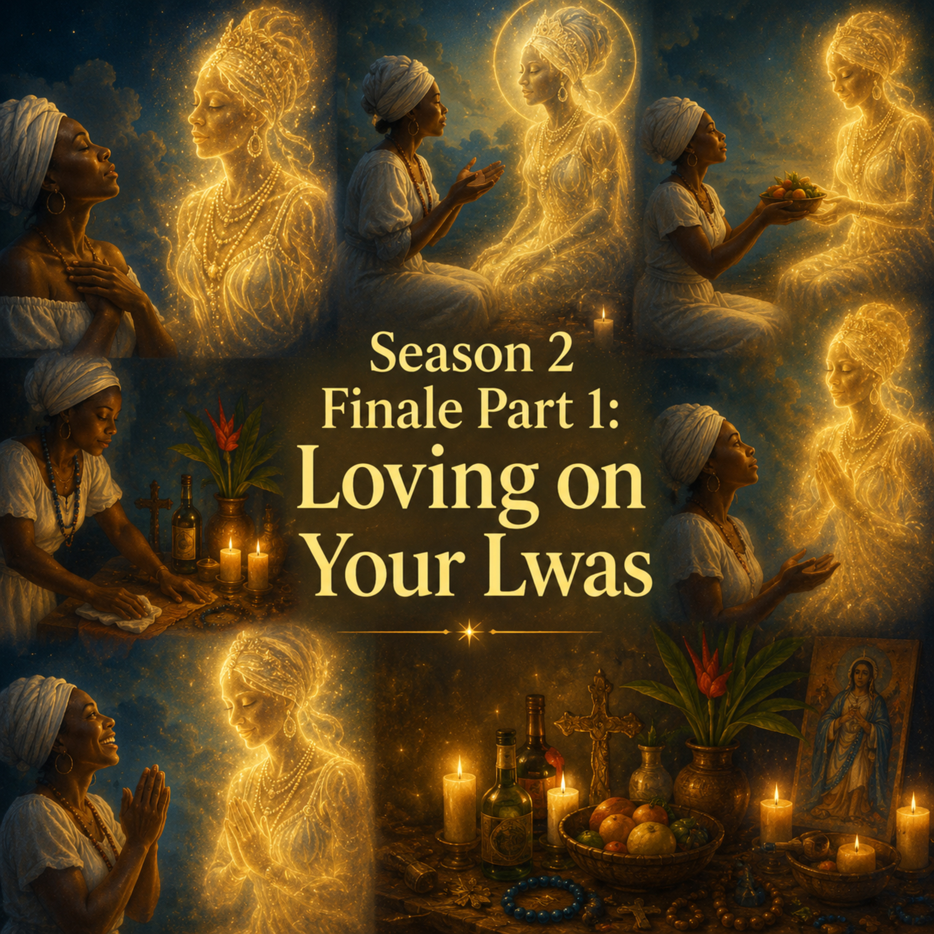 Episode 61: Season 2 Finale Part 1: Loving on Your Lwas  episode artwork