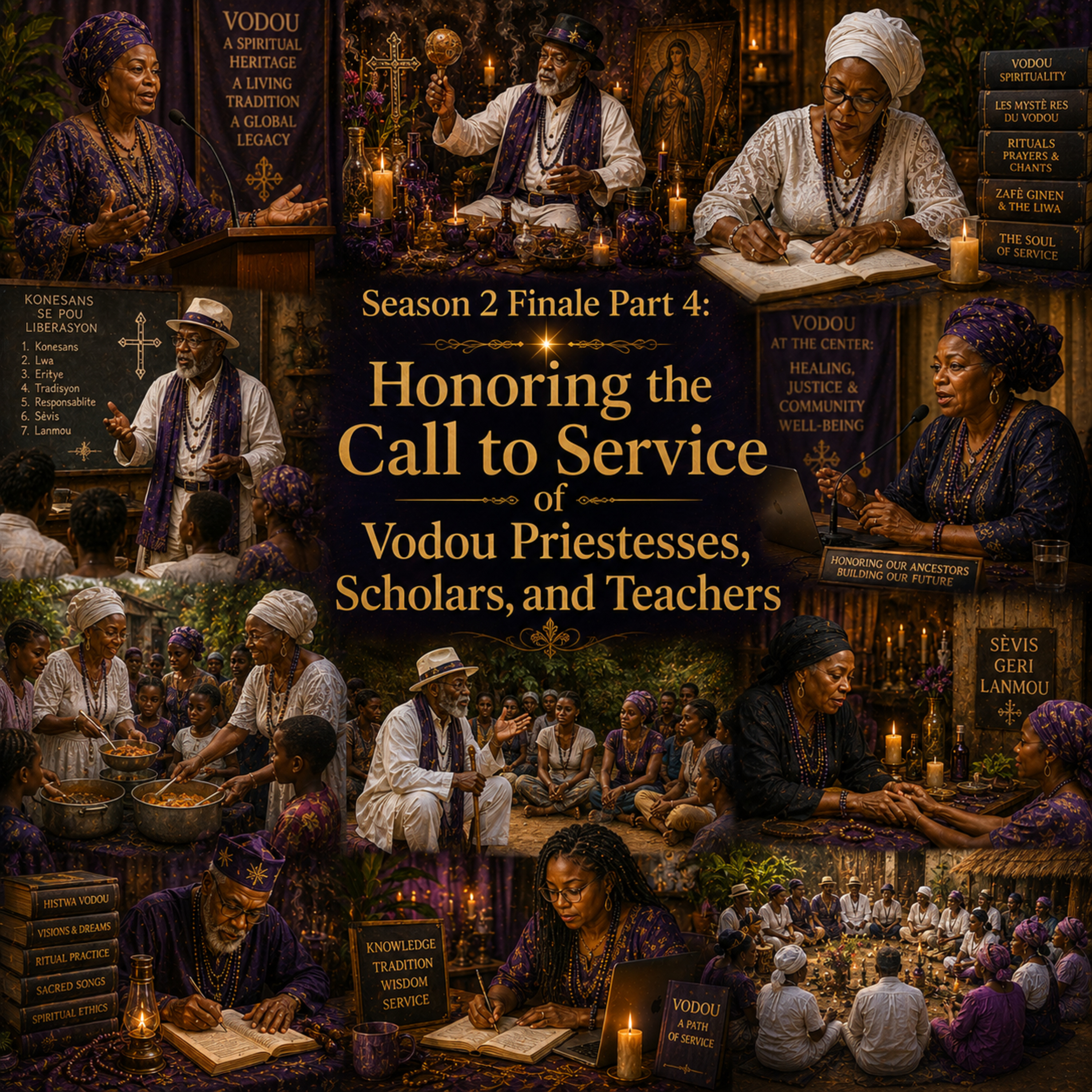Episode 64: Season 2 Finale Part 4: Honoring the Call to Service of Vodou Priestesses, Scholars, and Teachers episode artwork