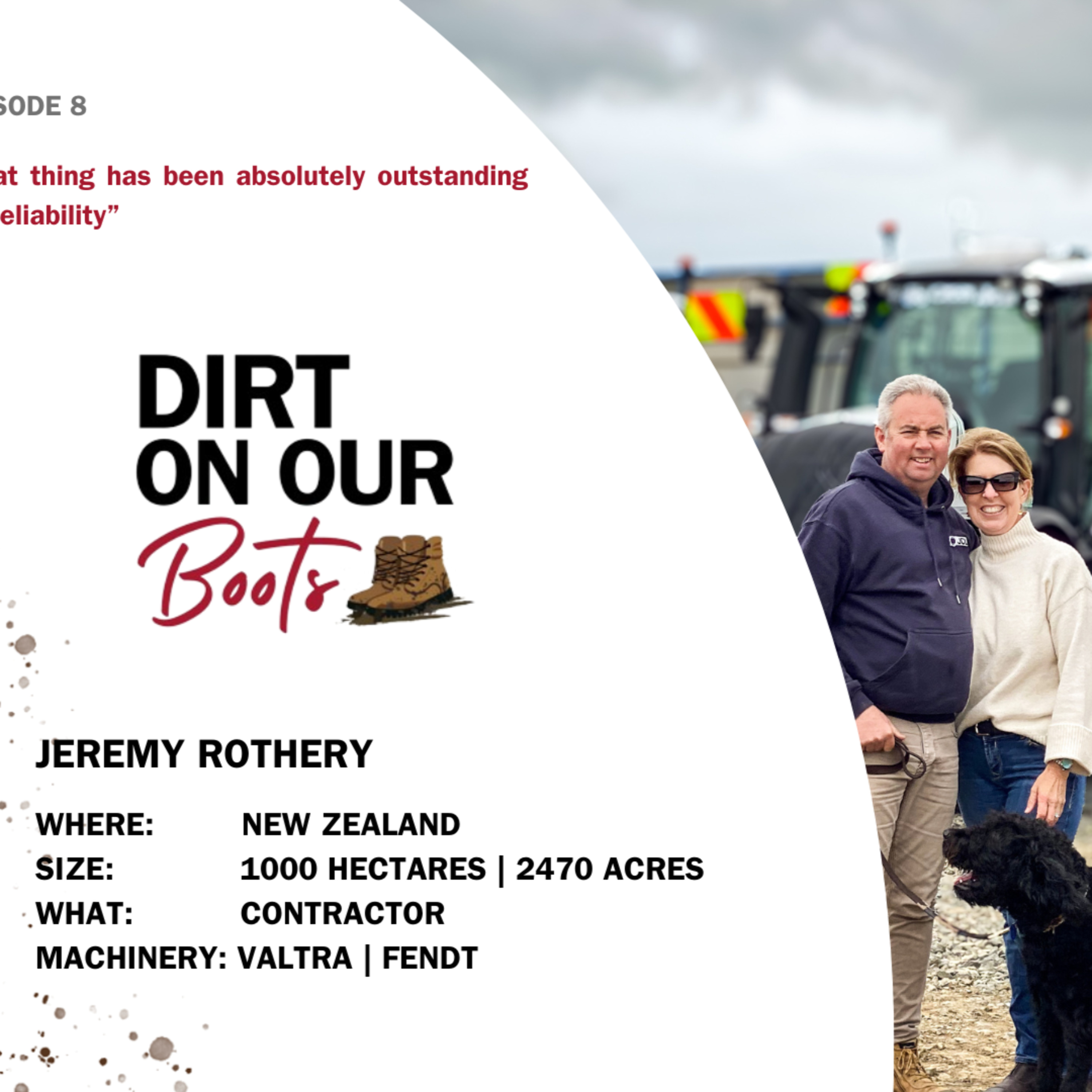 That thing has been outstanding for reliability | Jeremy from Hamiliton, New Zeland