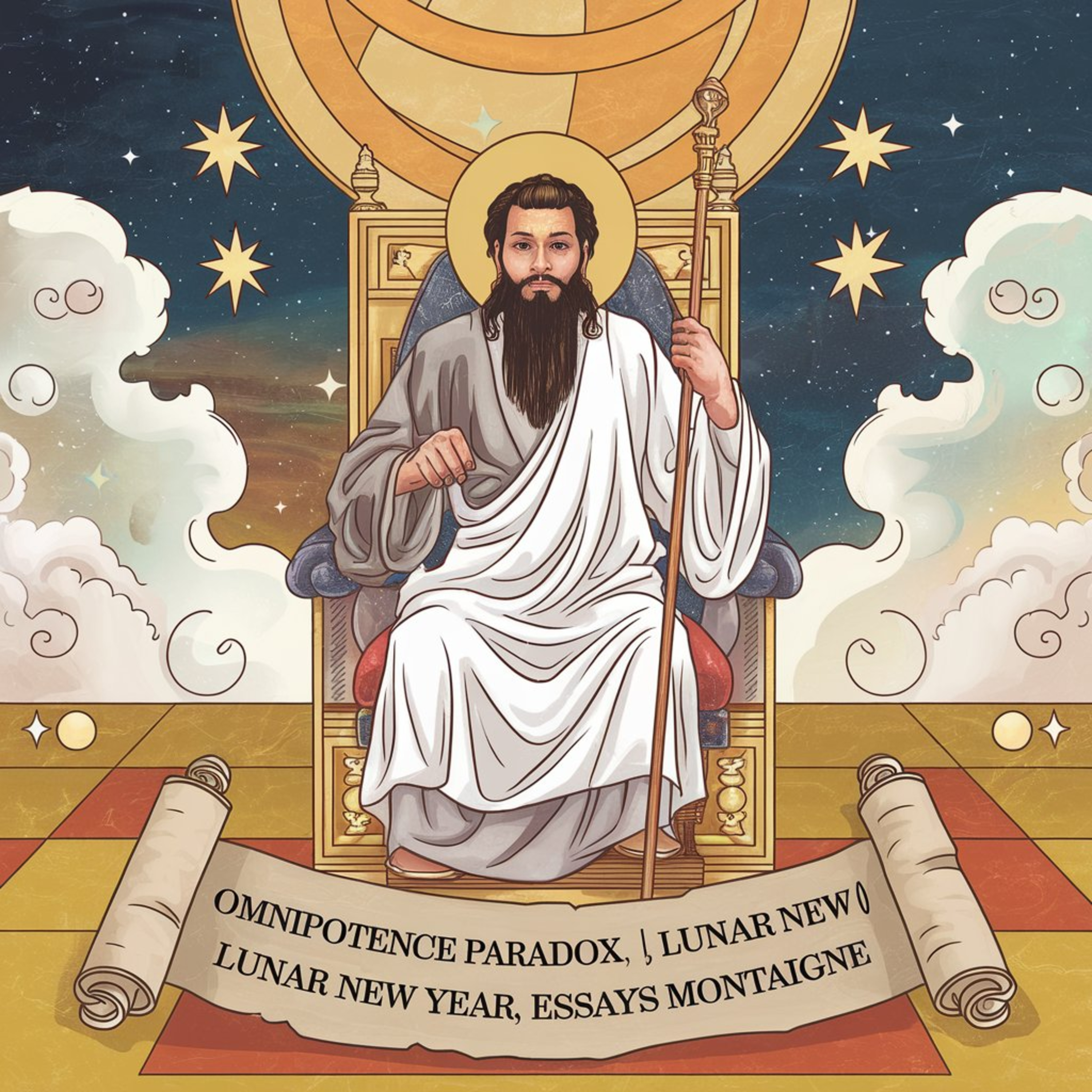 #103 - Paradoja de la Omnipotencia, Año Nuevo Lunar, Ensayos (Montaigne) 🌕 episode artwork