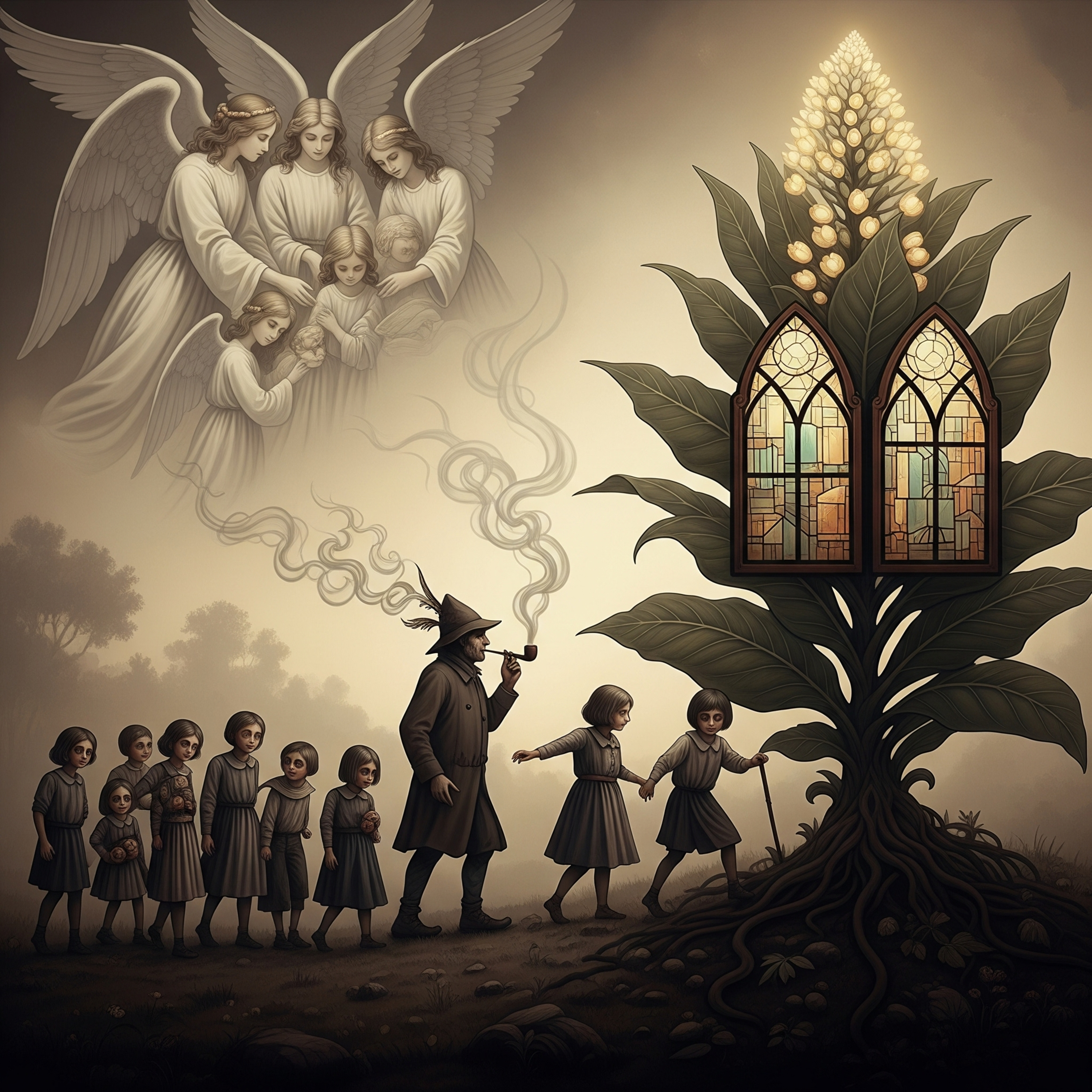 #204 - Los Angeles que Llevamos Dentro, Tabaco, El Flautista de Hamelin 👼🚬 🪈🐁🐁 🐁 episode artwork