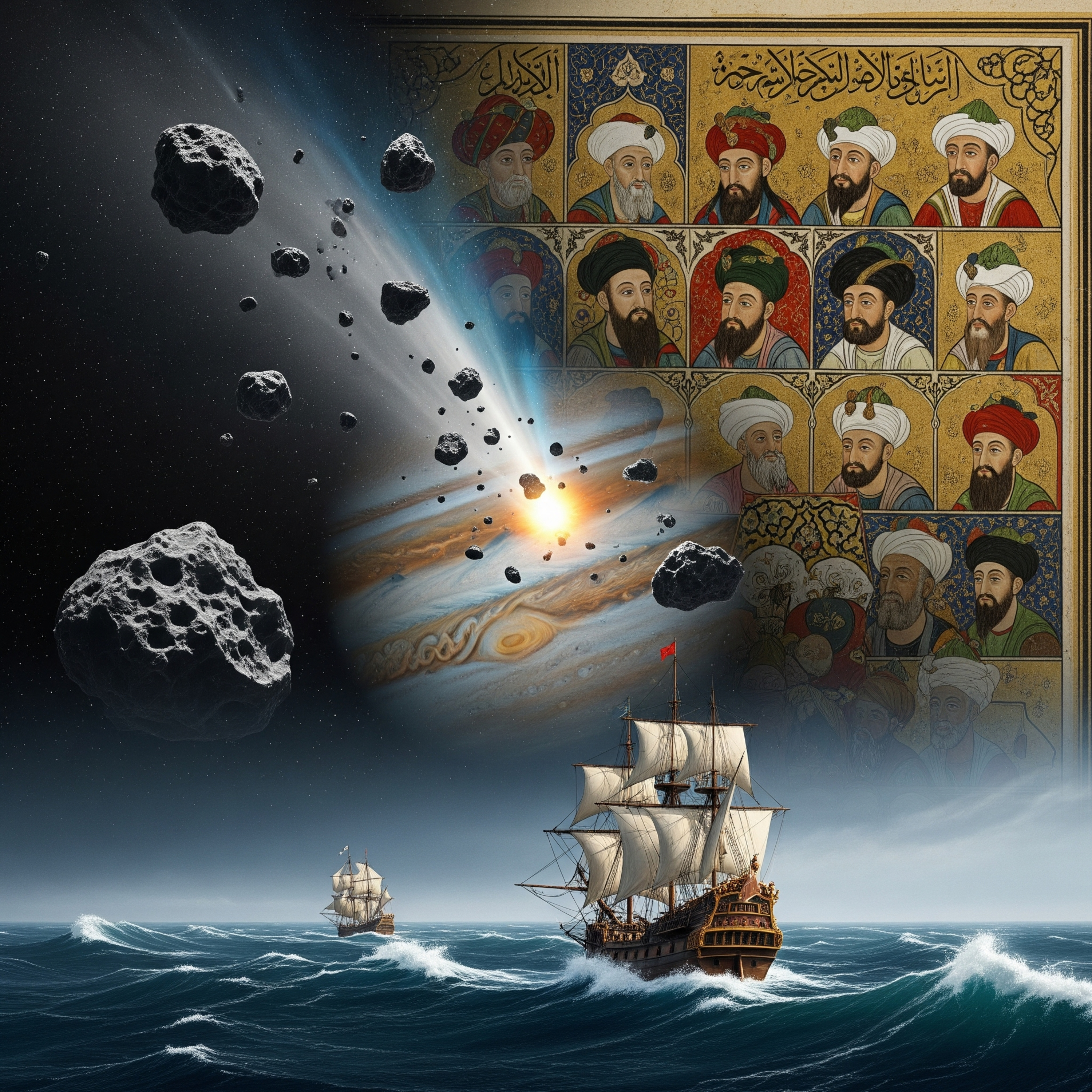 #211 - Cometa Shoemaker-Levy 9, Sucesión del Profeta Mahoma, Juan Sebastian Elcano ☄️🕌⛵ episode artwork