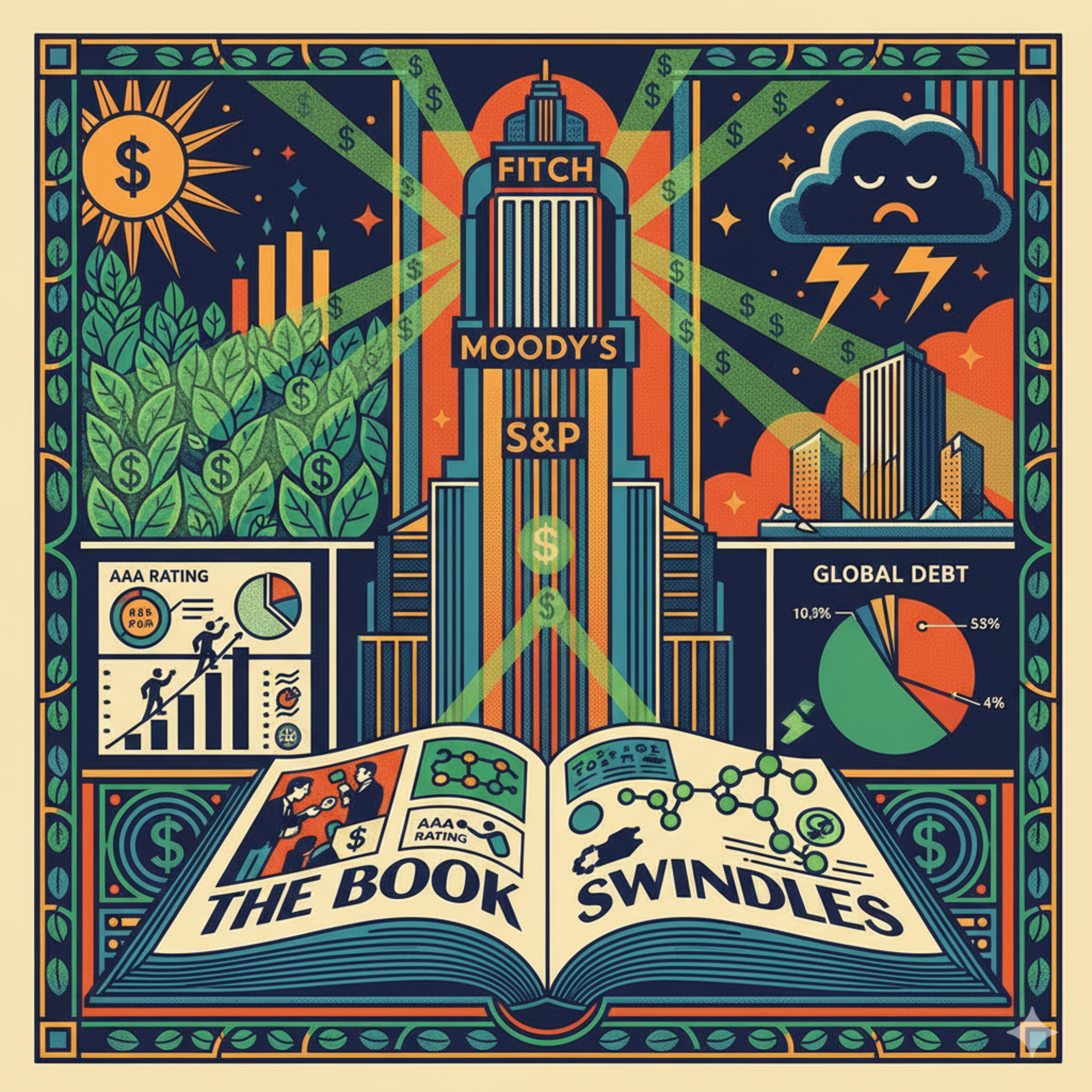 #353 - Agencias de Crédito, Fotosíntesis, Libro de las Estafas 💳🌻📖 episode artwork