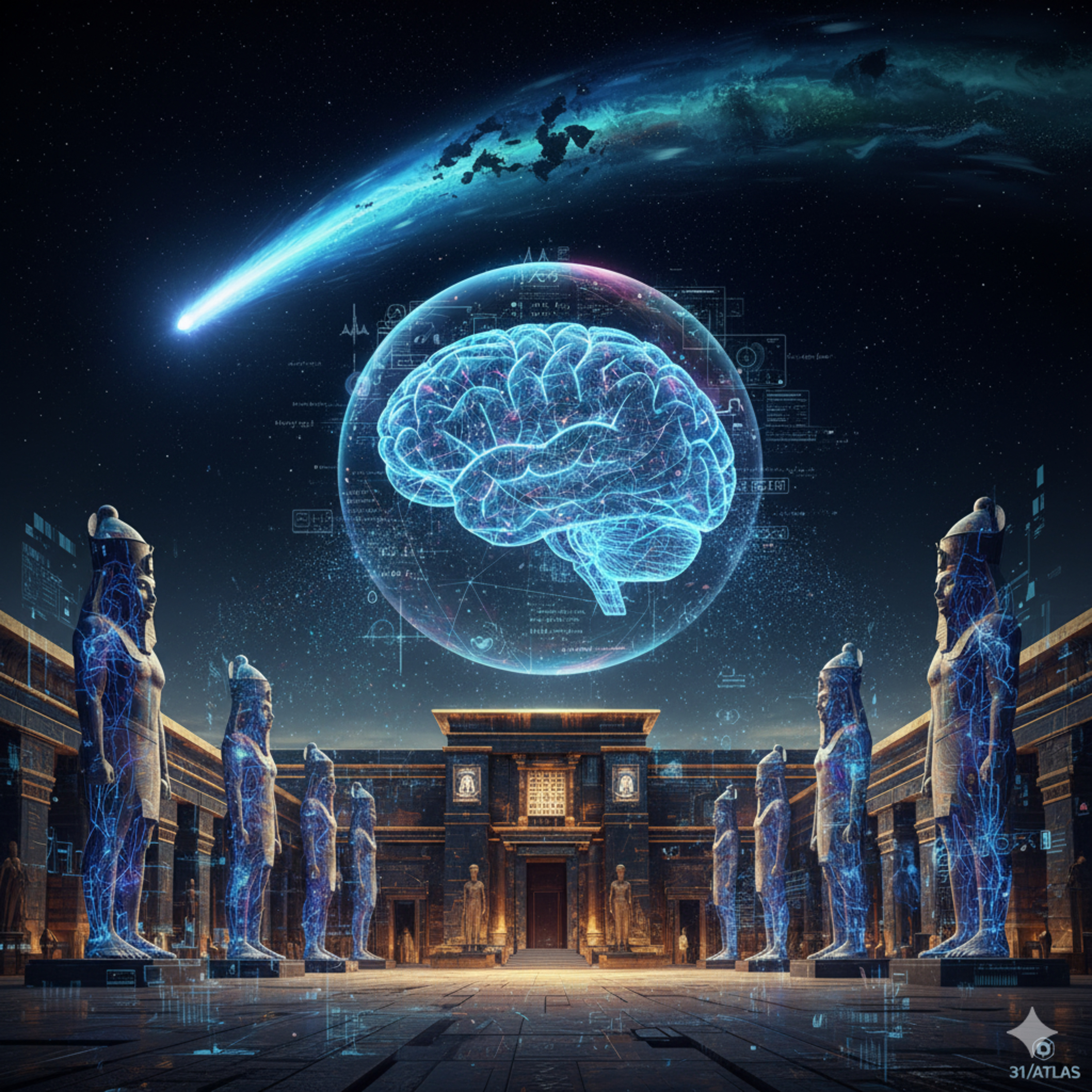 #364 - Gran Museo Egipcio, Human Brain Project, 31-Atlas 🛕🧠☄️ episode artwork