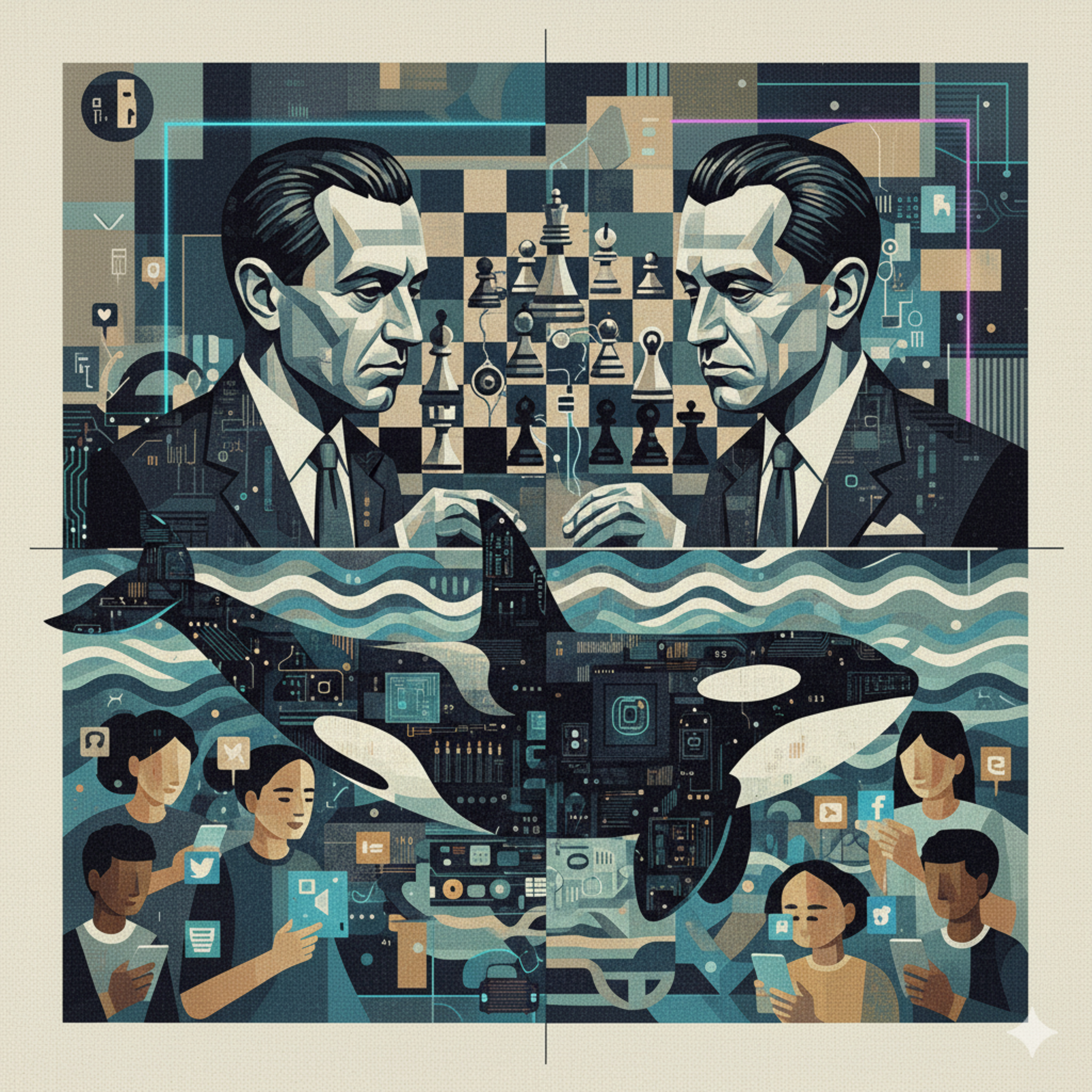 #371 - Gen Z, Fischer vs Spassky 1972, Orca 📱♟️🐬 episode artwork